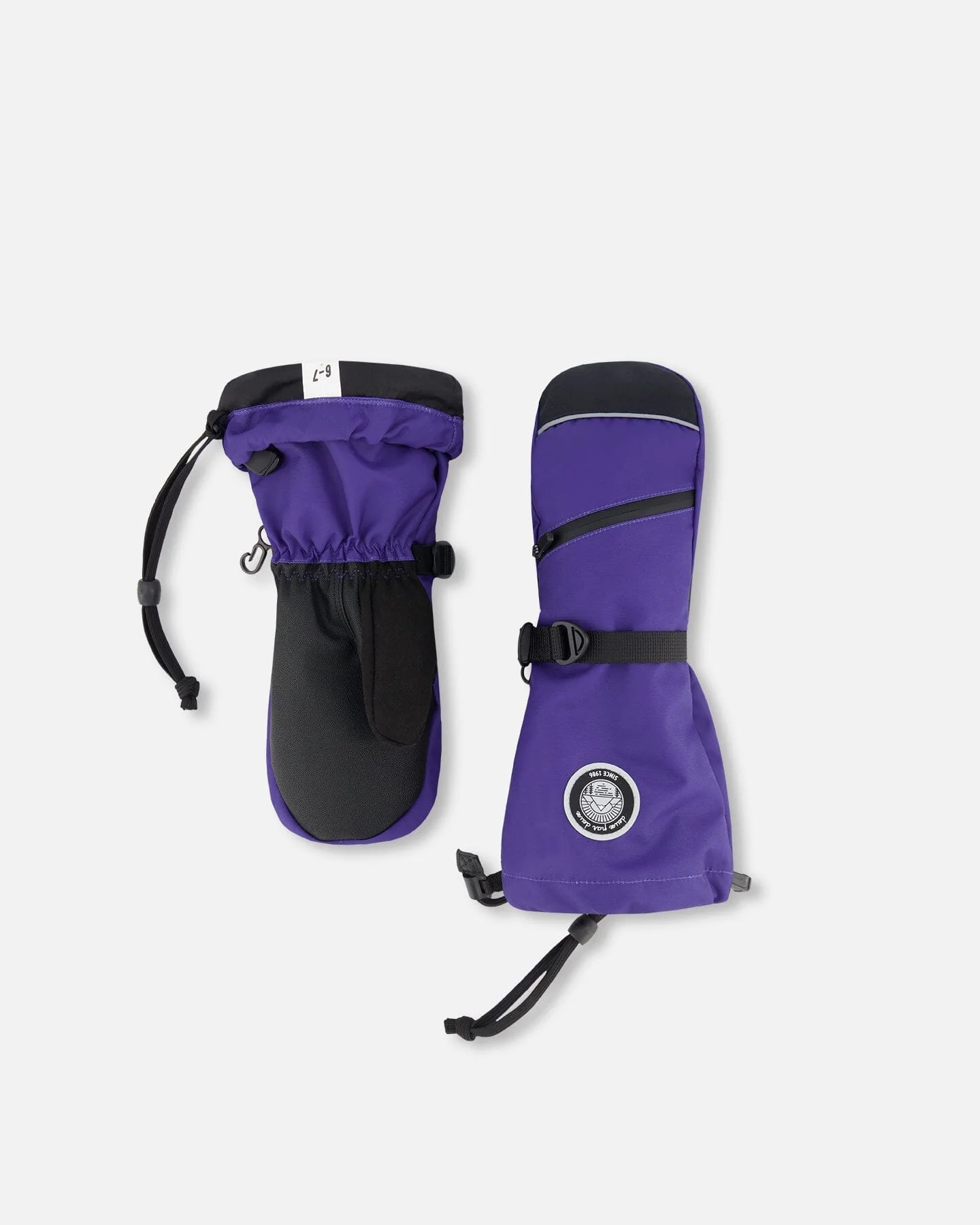 Winter Mittens Teknik Dark Purple - Deux par Deux