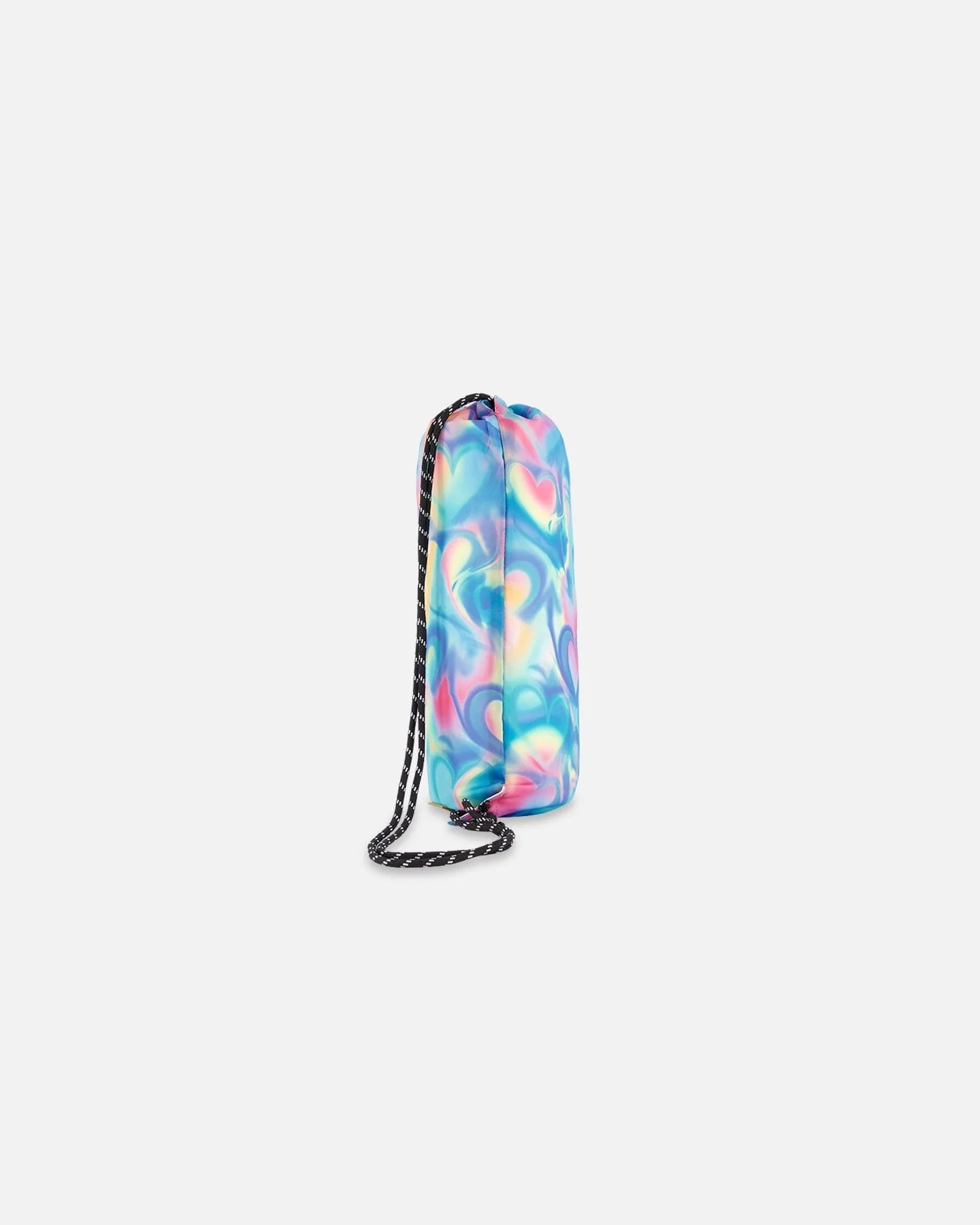 Drawstring Bag Rainbow Heart Print - Deux par Deux