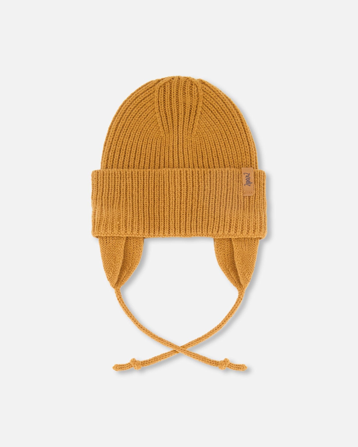 Baby Mid-Season Knit Hat Brown Pecan - Deux par Deux