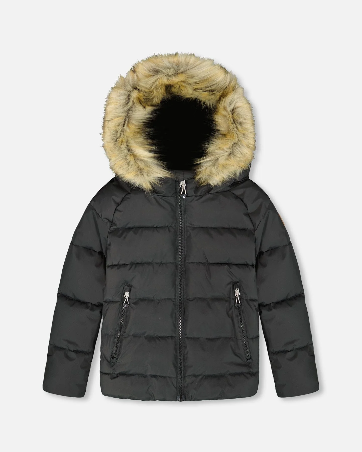 Puffy Winter Jacket Black - Deux par Deux