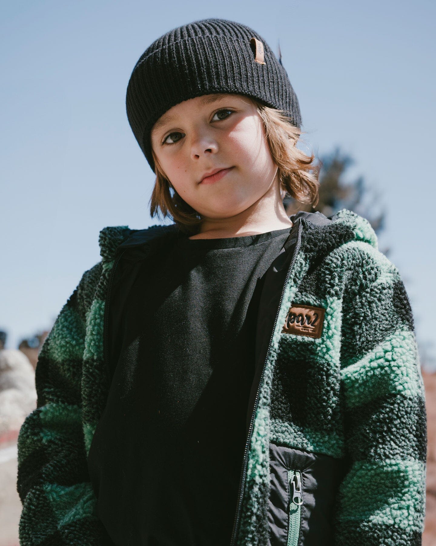 Mid-Season Knit Hat Black - Deux par Deux