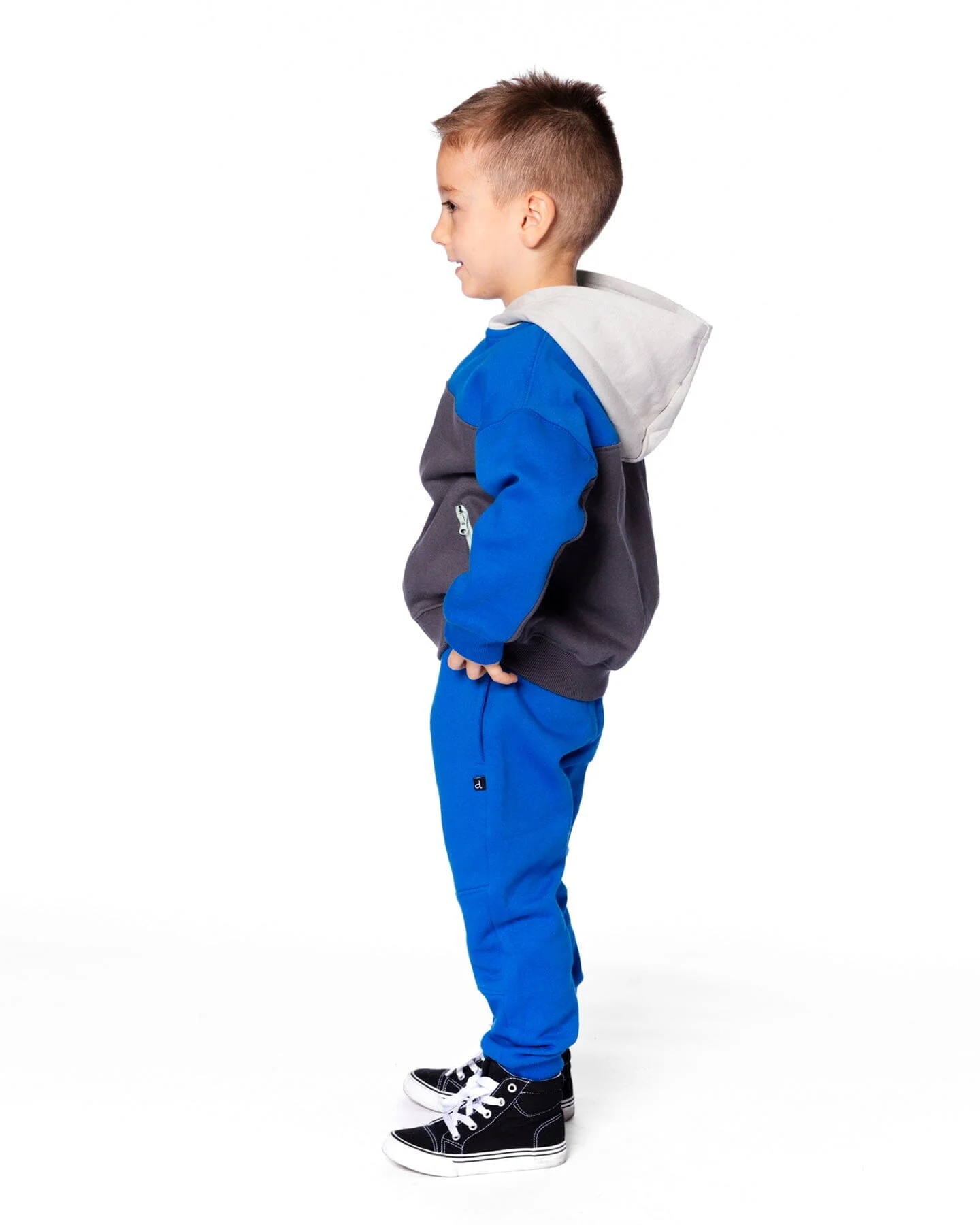 Fleece Sweatpants Blue - Deux par Deux