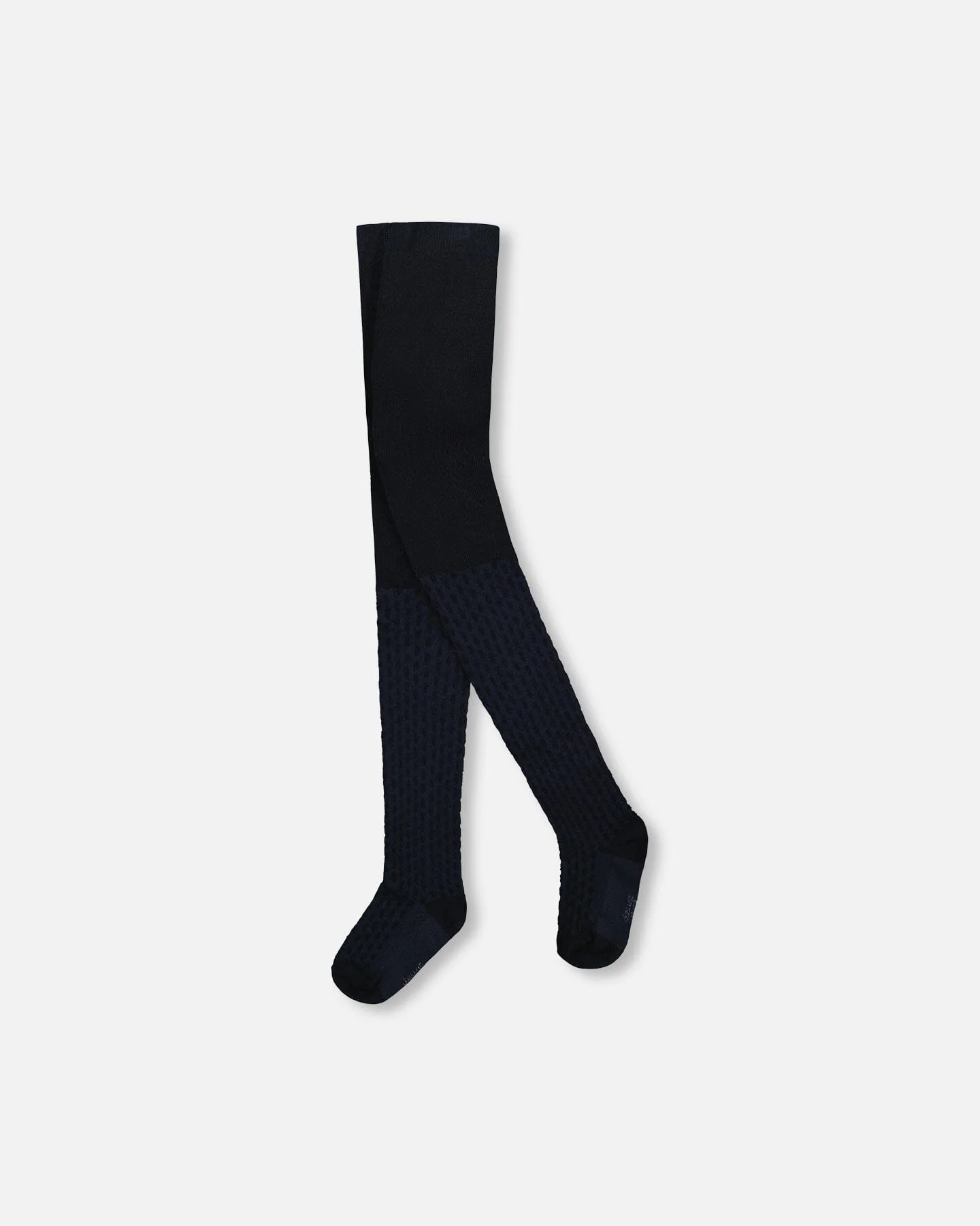 Knit Tights Navy Blue - Deux par Deux