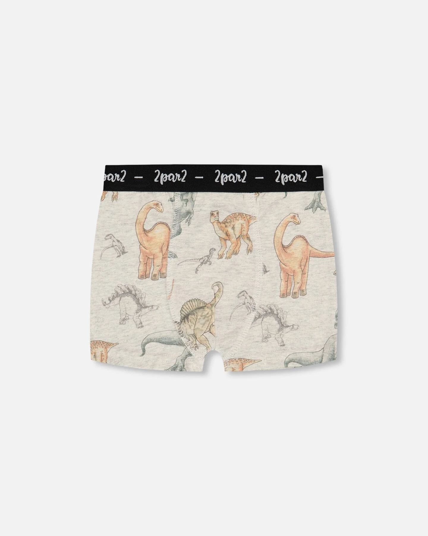 Printed Organic Cotton Boxer Shorts (Pack Of 3) Multicolored - Deux par Deux