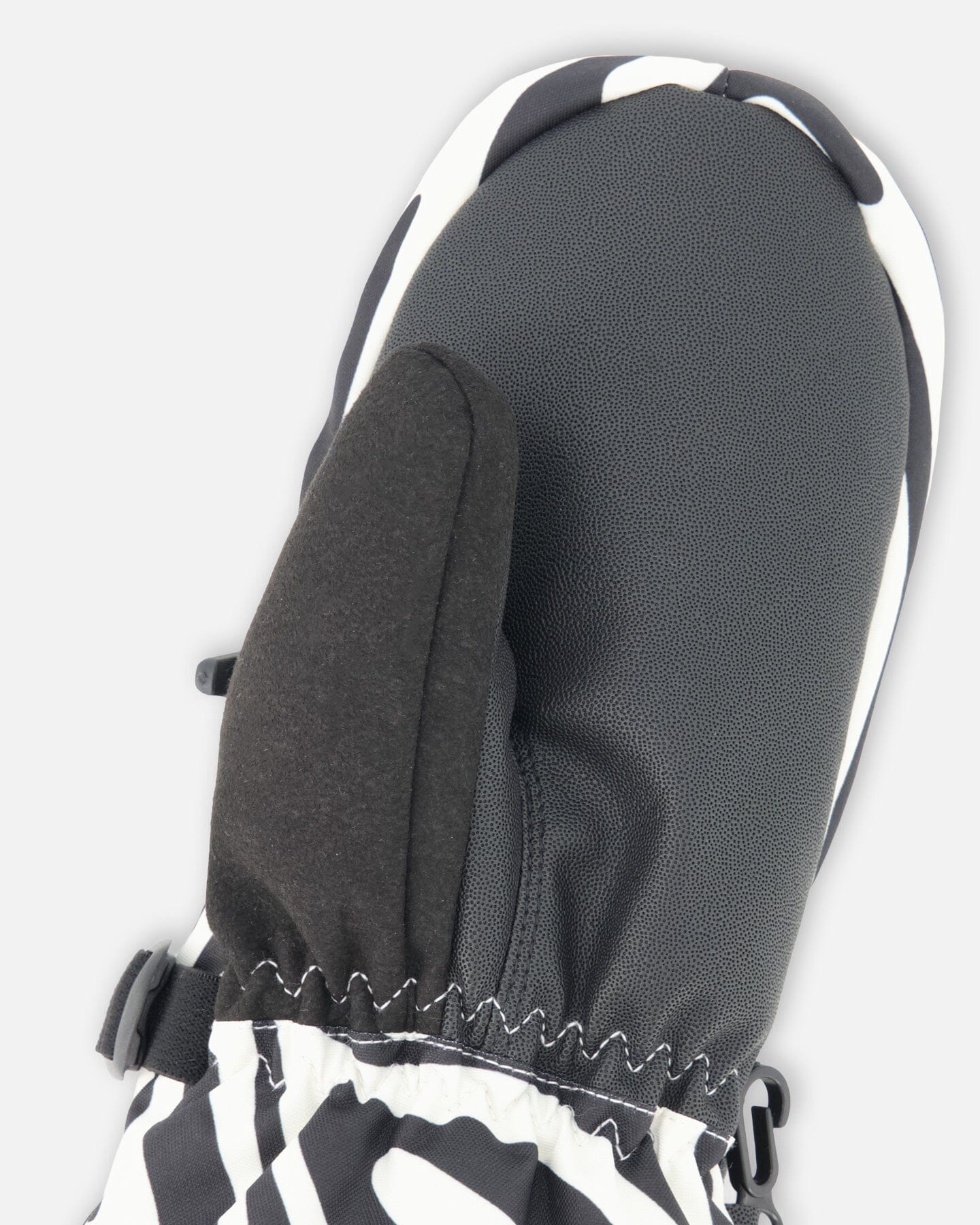 Winter Mittens Teknik Zebra Print - Deux par Deux