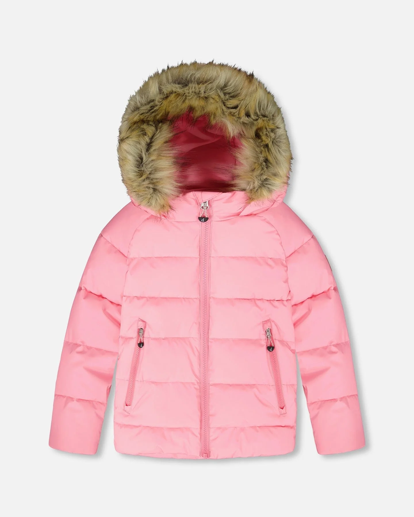 Puffy Winter Jacket Pink - Deux par Deux