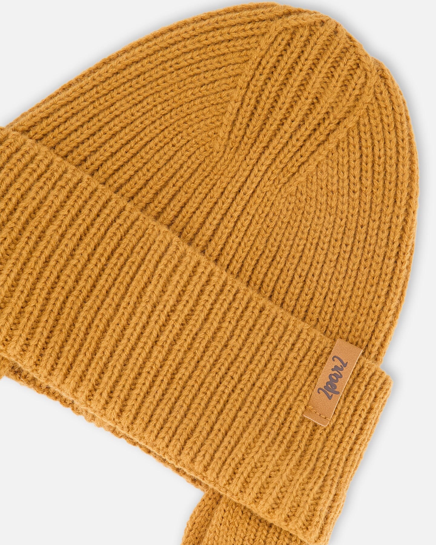 Baby Mid-Season Knit Hat Brown Pecan - Deux par Deux