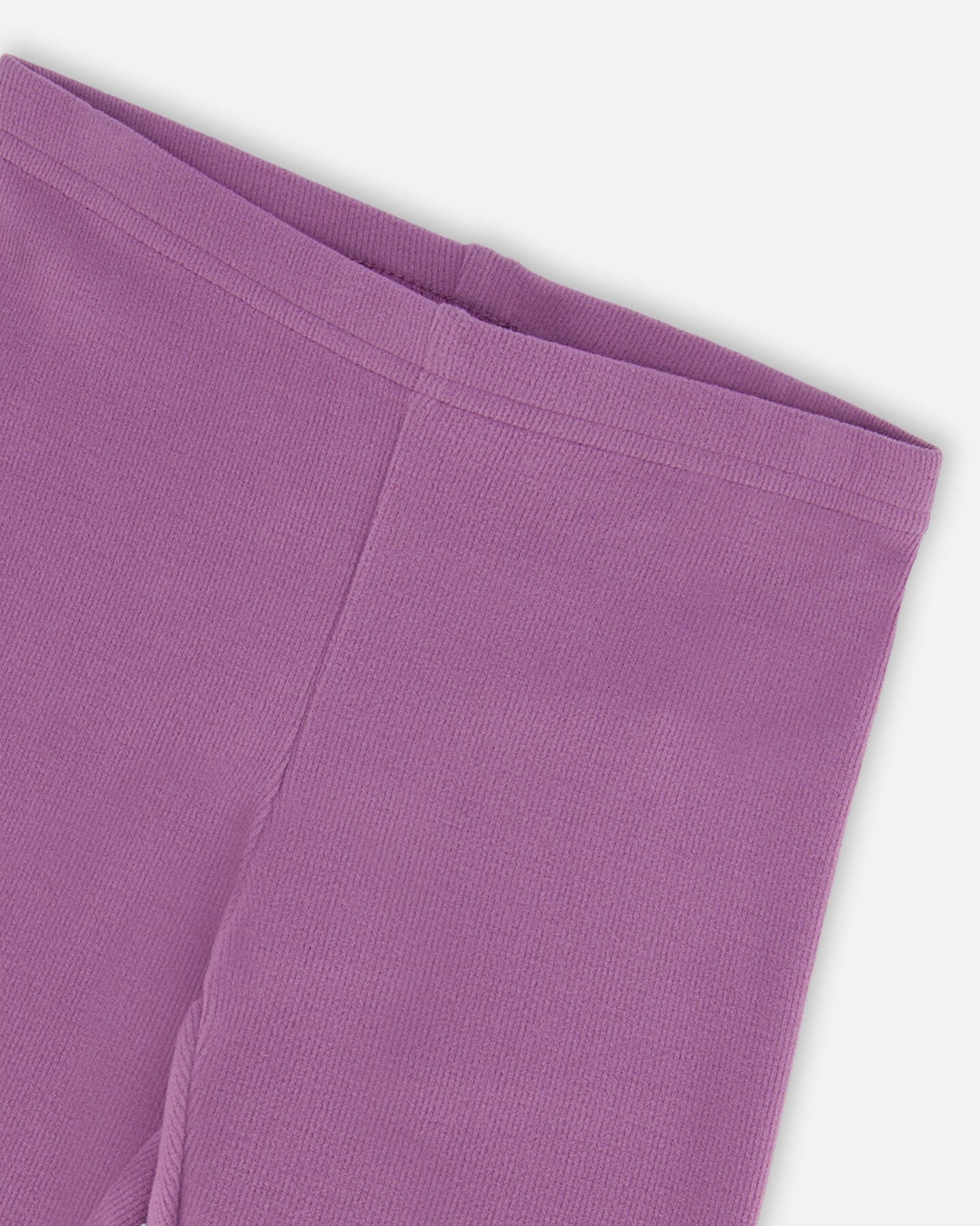 Super Soft Ribbed Leggings Lavender - Deux par Deux