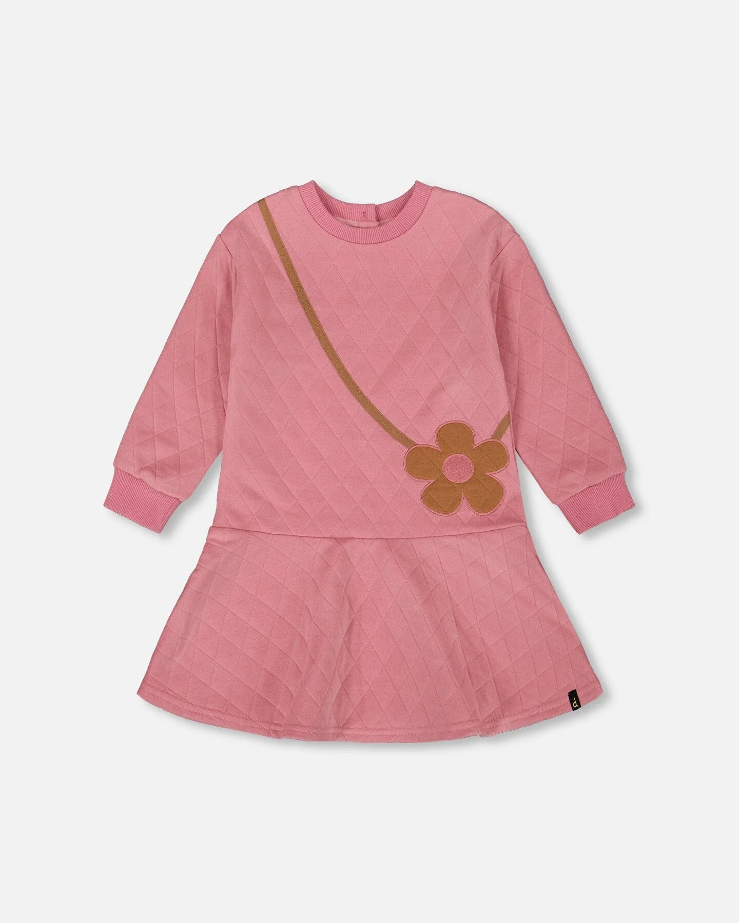 Quilted Dress Purple Pink - Deux par Deux