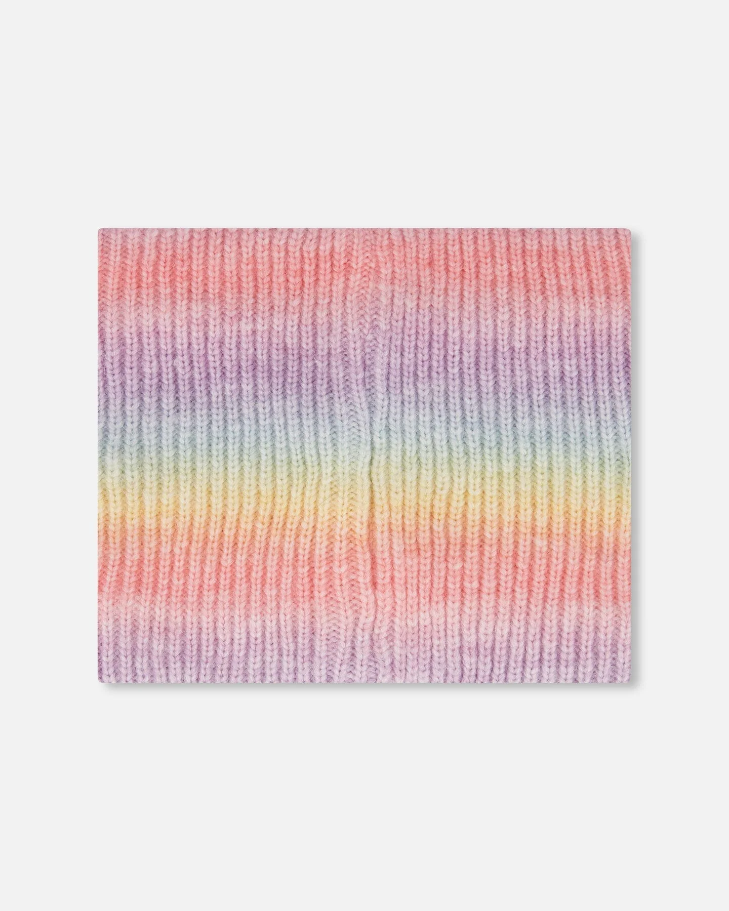 Lined Knit Neckwarmer Multicolor - Deux par Deux