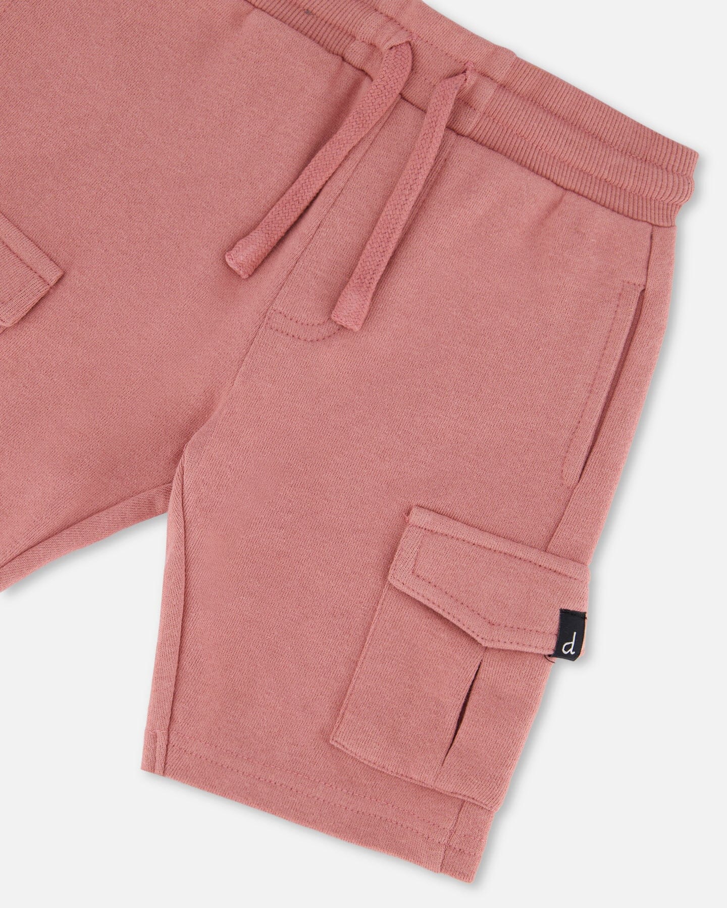 French Terry Short Dark Old Rose - Deux par Deux