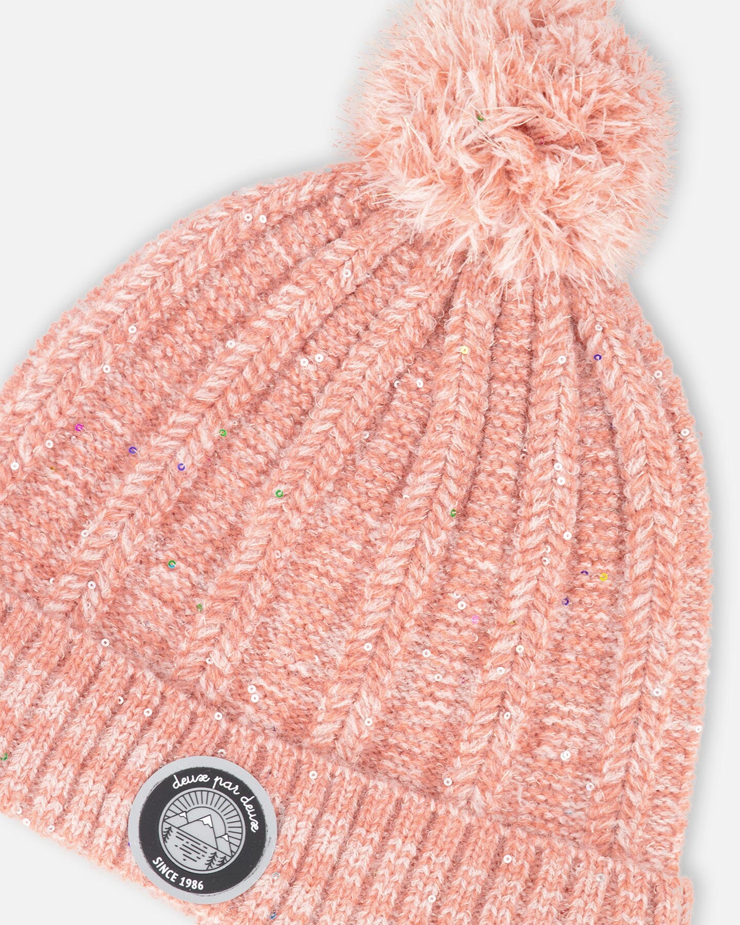 Knit Hat Light Pink - Deux par Deux