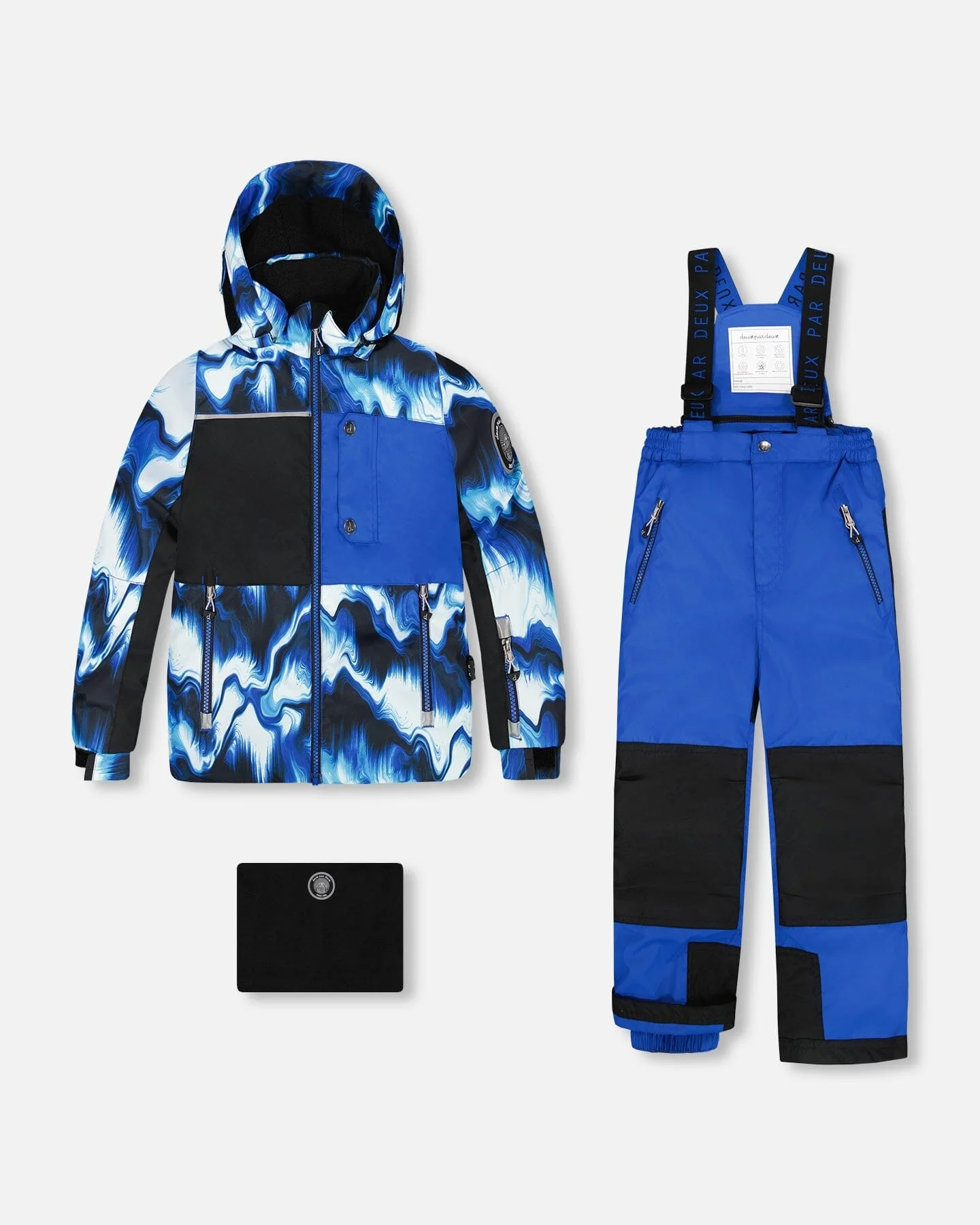 Two-Piece Play Snowsuit Blue - Deux par Deux