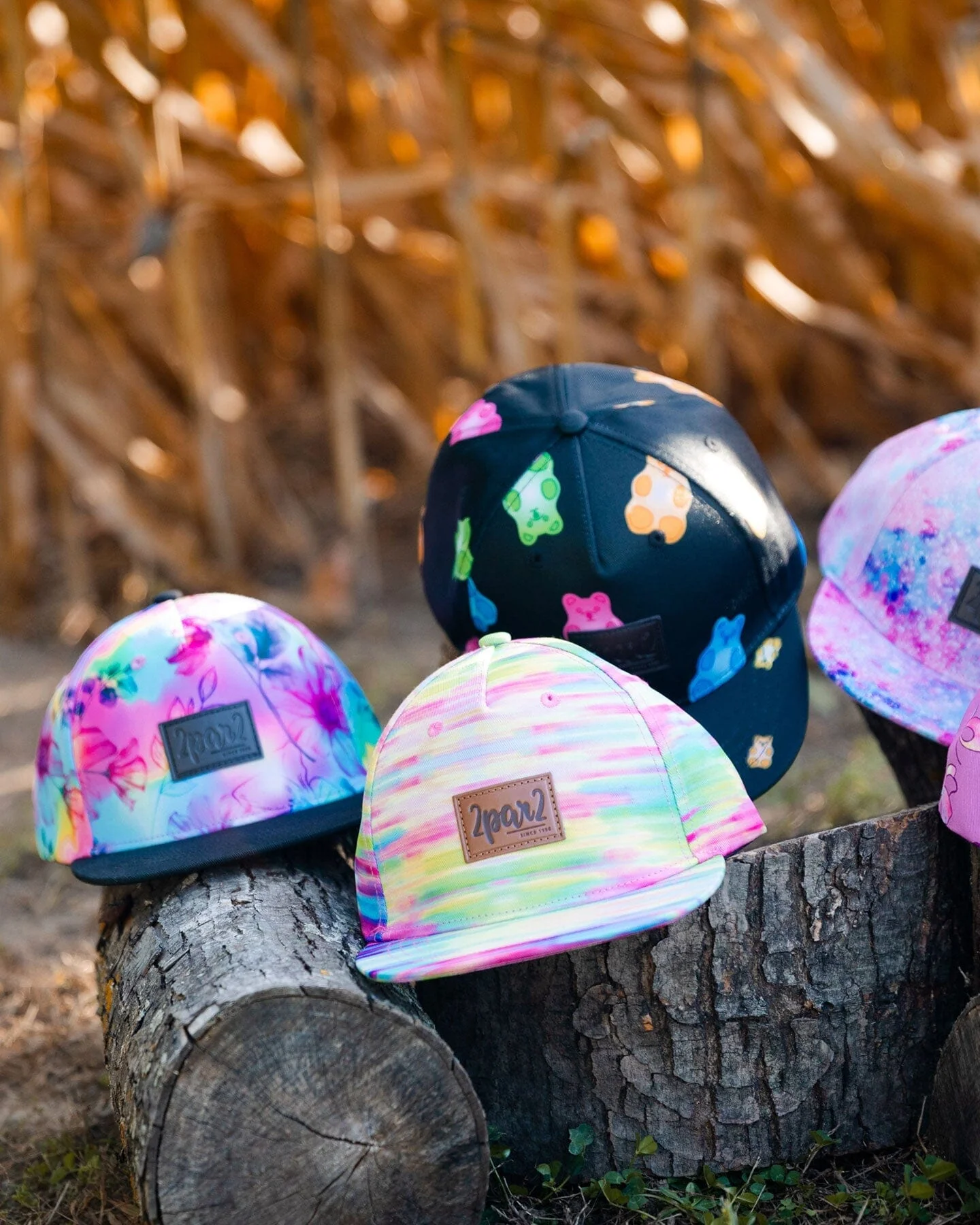 Printed Cap Multicolored - Deux par Deux