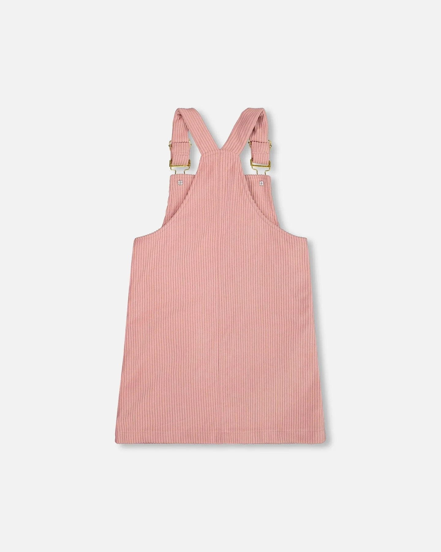 Corduroy Overall Dress Dusty Pink - Deux par Deux