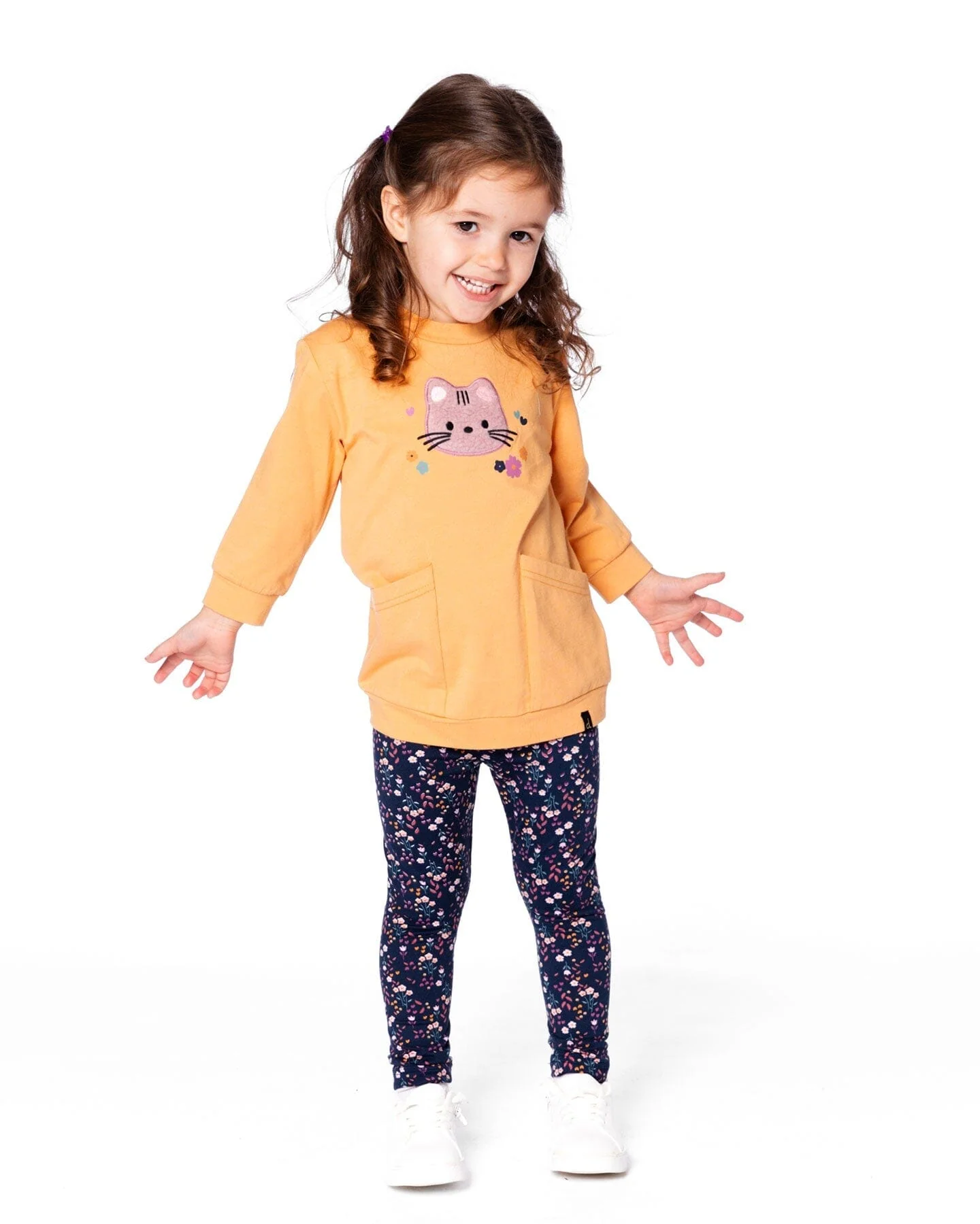 Tunic And Leggings Set Golden Brown - Deux par Deux