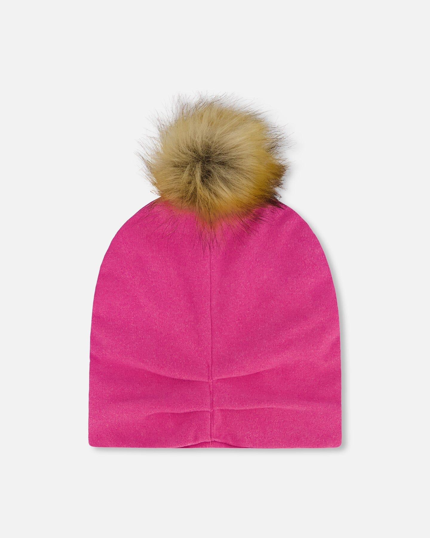 Mid-Season Jersey Pompom Hat Candy Pink - Deux par Deux