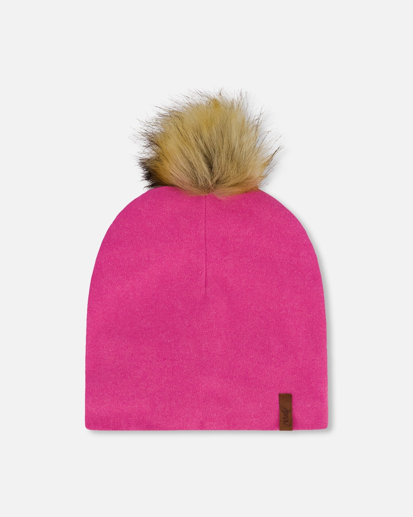 Mid-Season Jersey Pompom Hat Candy Pink - Deux par Deux