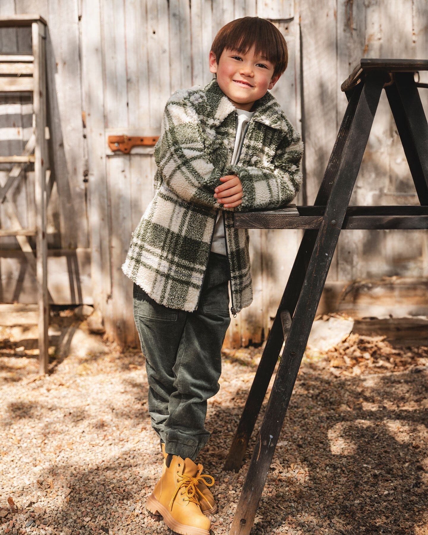 Stretch Corduroy Jogger Pants Forest Green - Deux par Deux