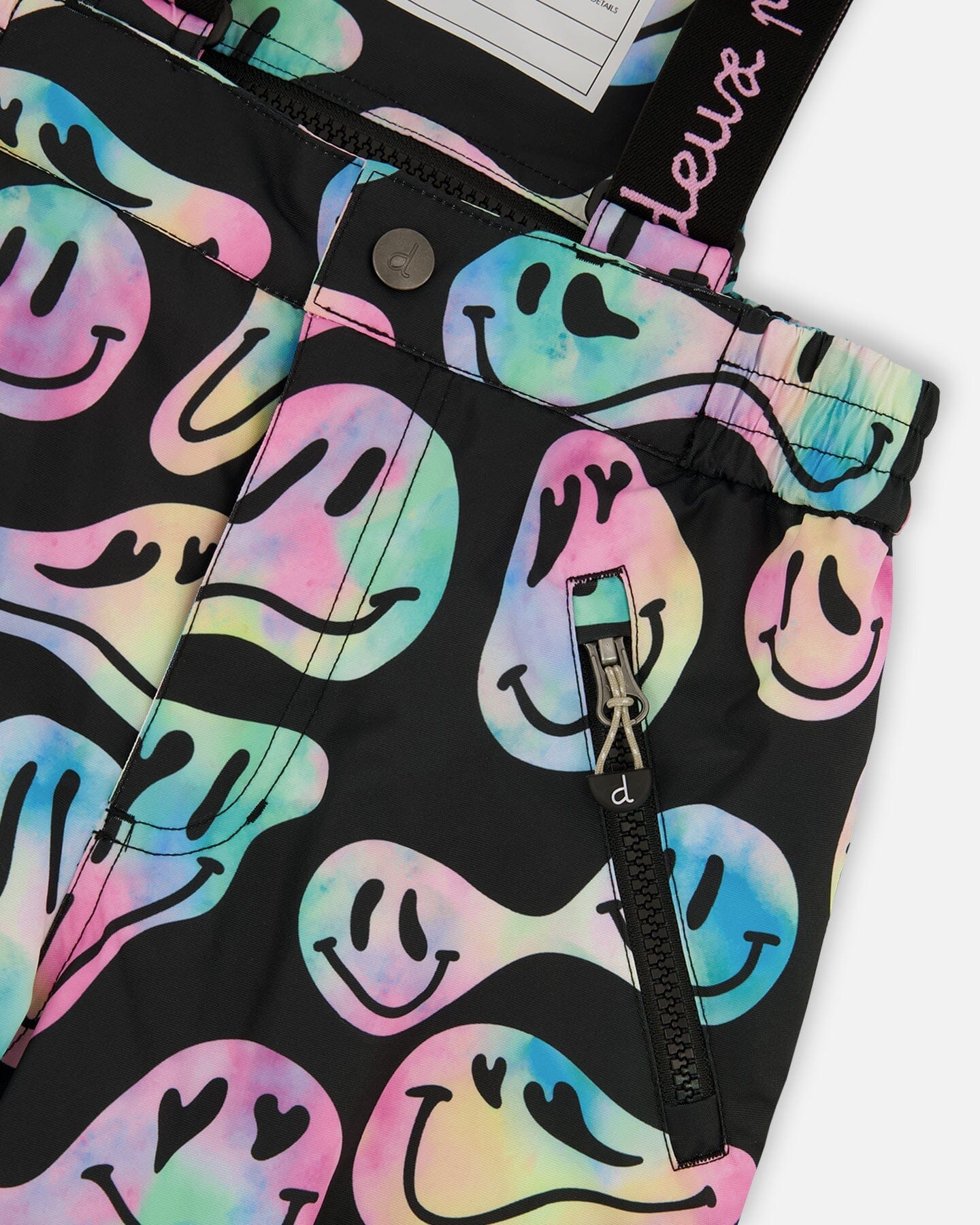 Two-Piece Play Snowsuit Smiley Face Girl - Deux par Deux