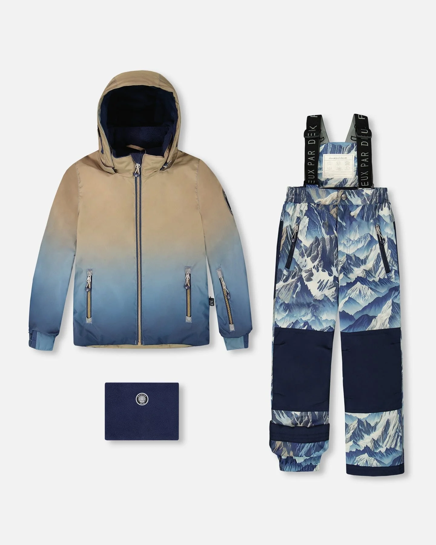 Two-Piece Play Snowsuit Blue Mountains - Deux par Deux