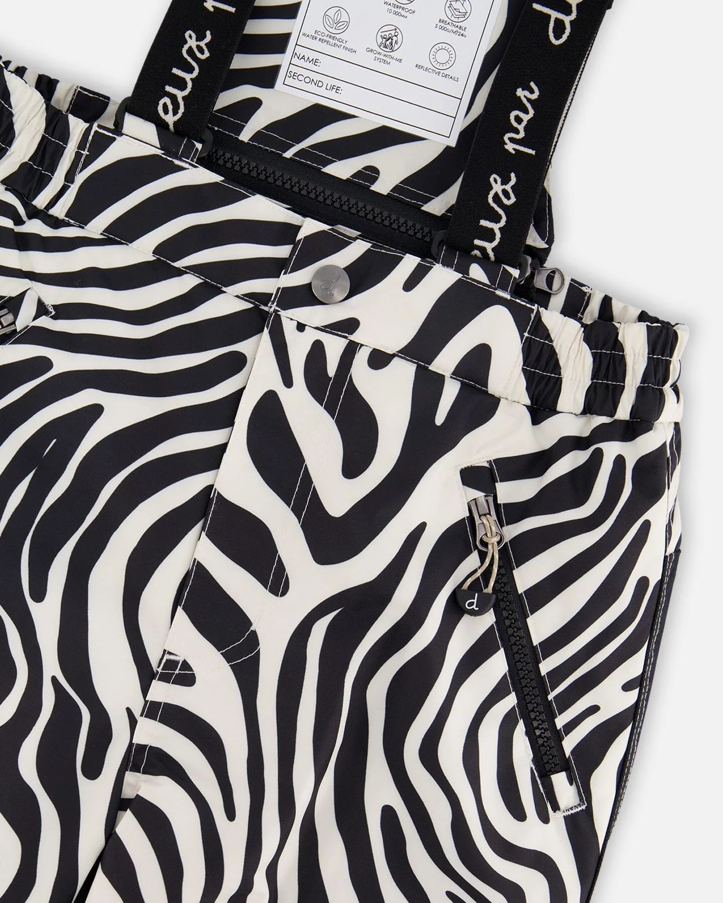 Two-Piece Play Snowsuit With Printed Pants Lavender - Deux par Deux