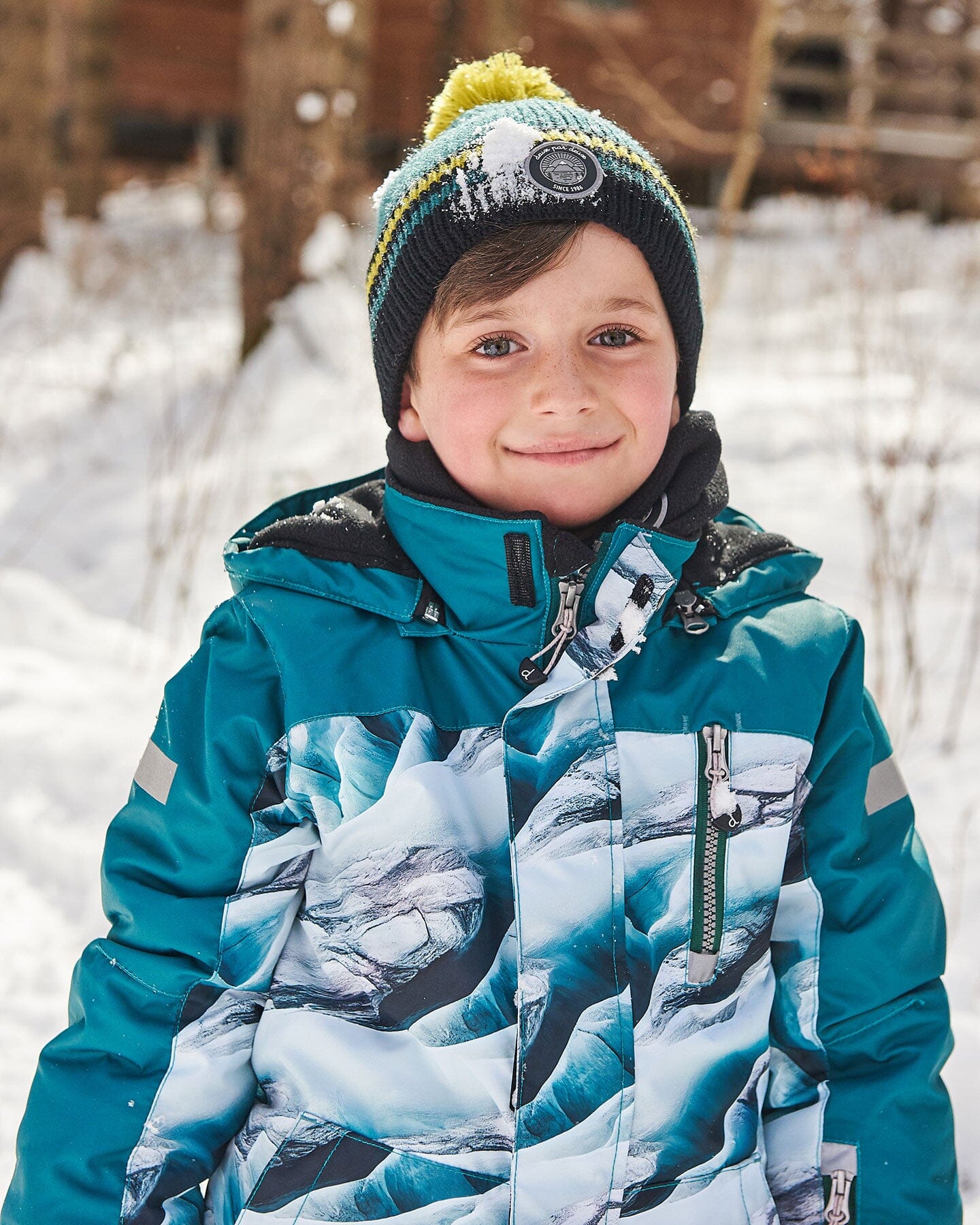 Knit Hat Forest Green - Deux par Deux