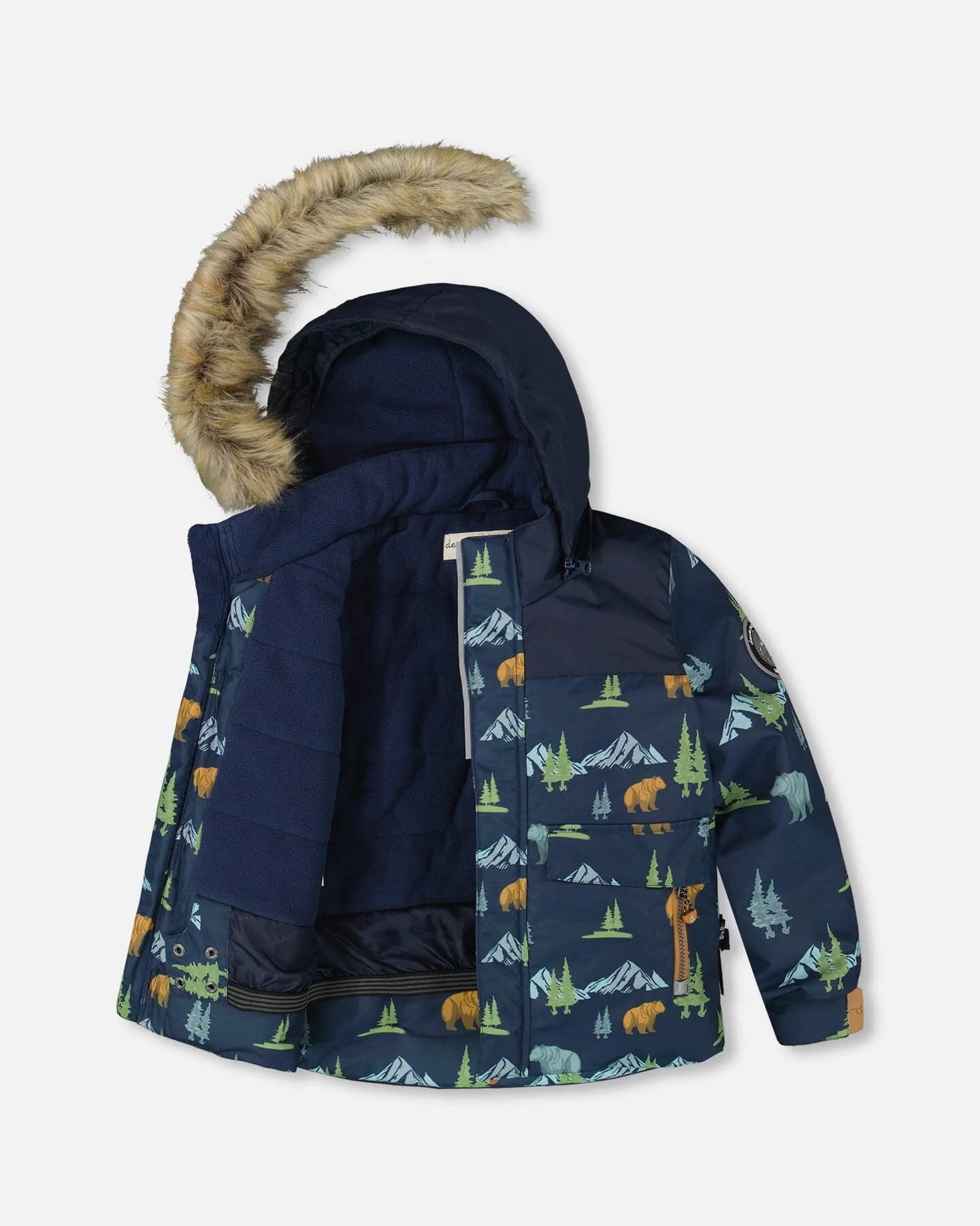 Two-Piece Discover Snowsuit Brown Sugar - Deux par Deux