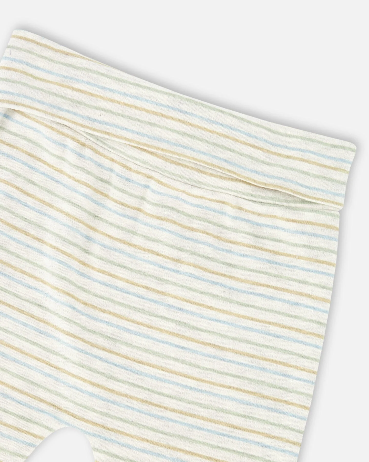 Organic Cotton Pant And Top Set Light Blue - Deux par Deux