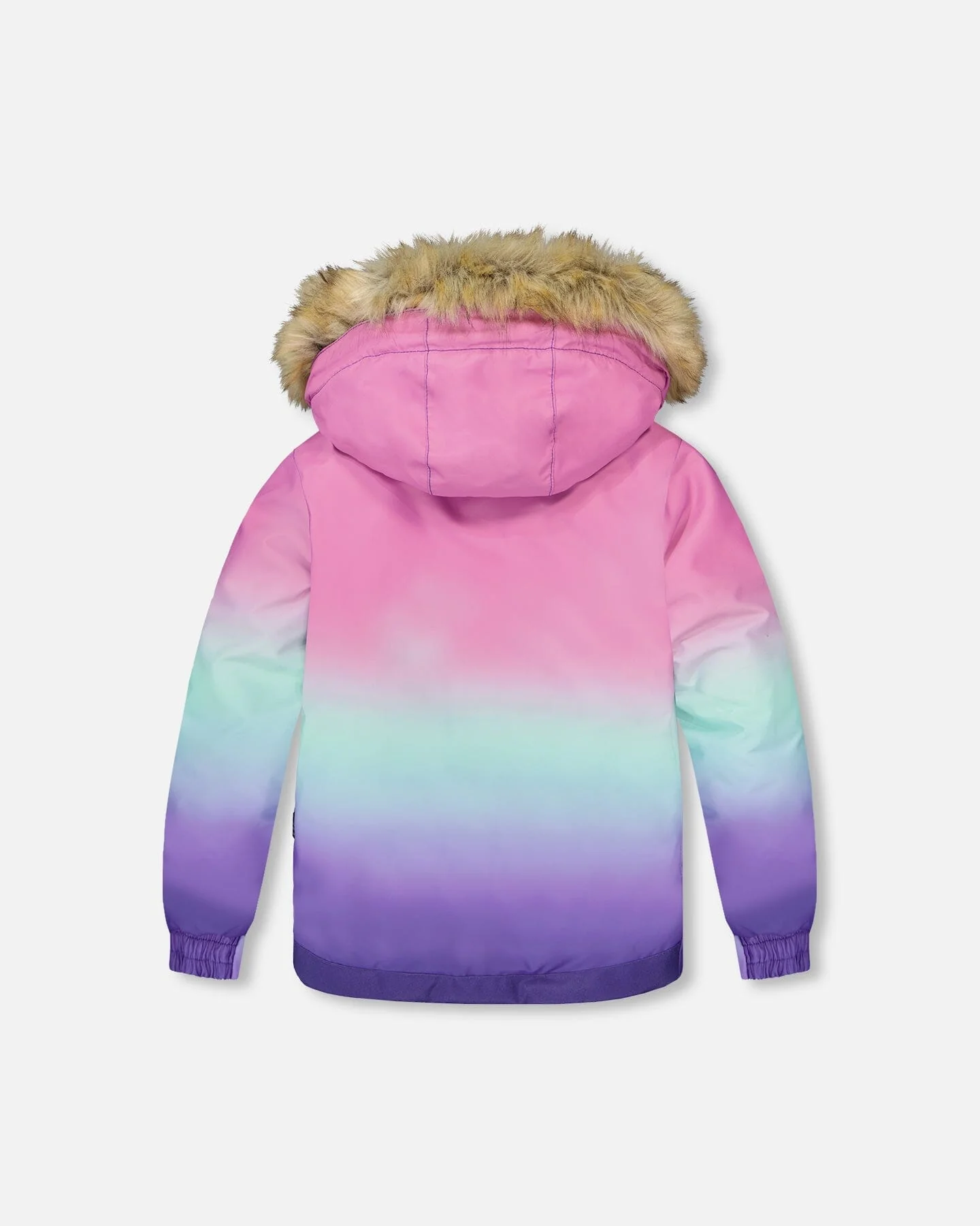 Two-Piece Play Snowsuit Purple Mountain Print - Deux par Deux