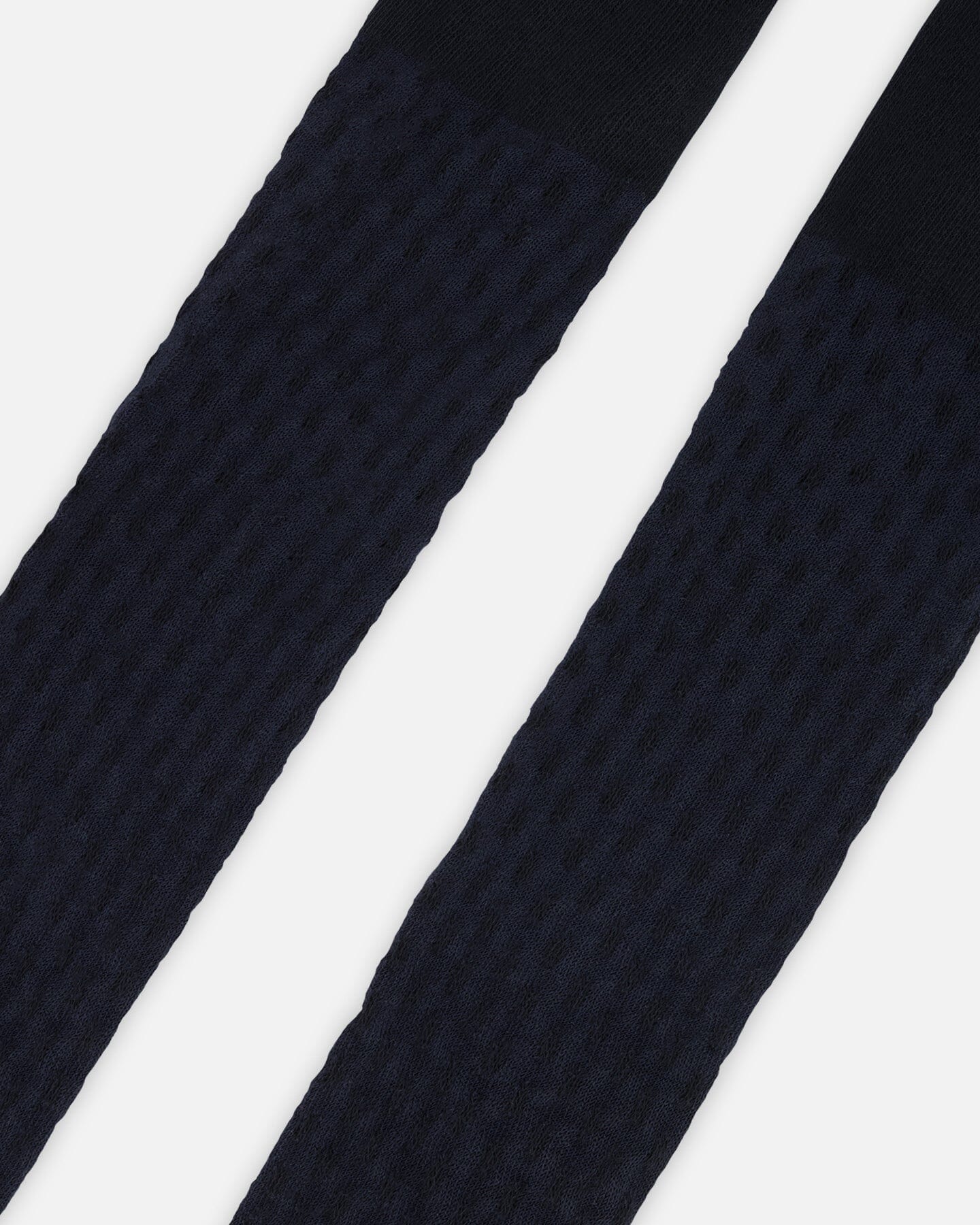 Knit Tights Navy Blue - Deux par Deux