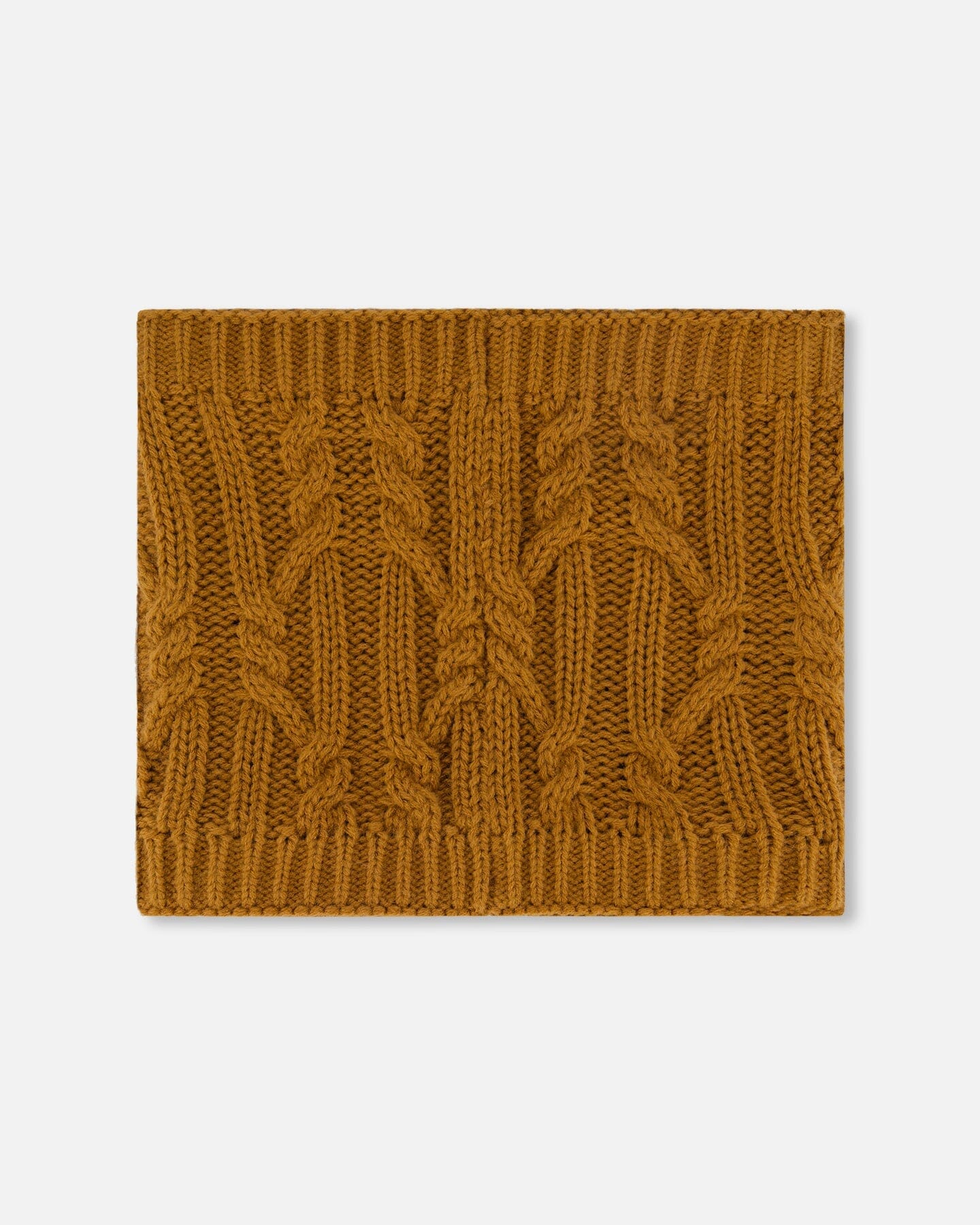 Lined Winter Neckwarmer Brown Sugar - Deux par Deux