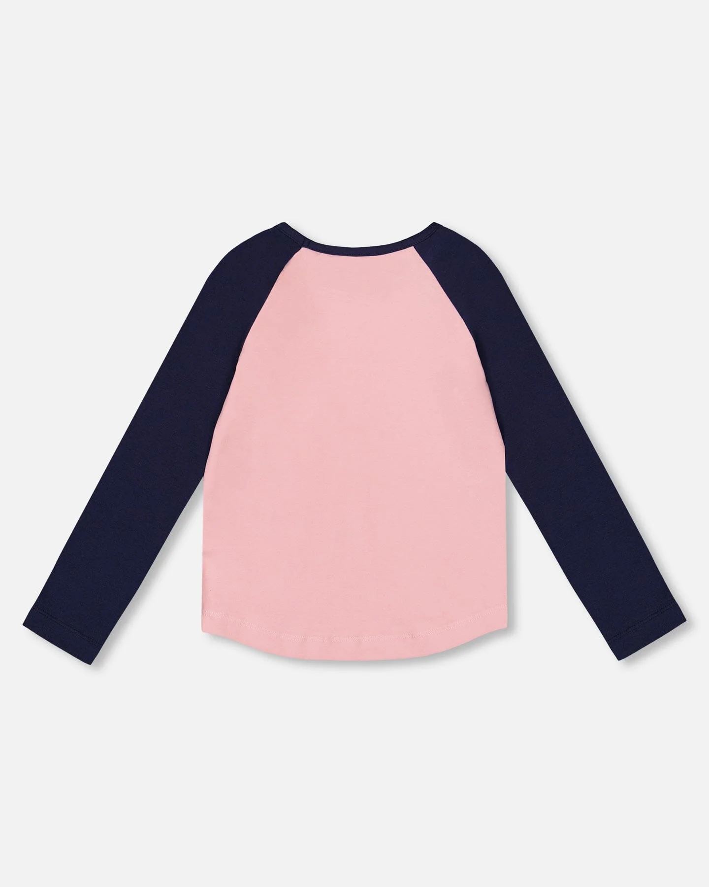 Jersey Raglan Sleeve Tee Dusty Pink - Deux par Deux