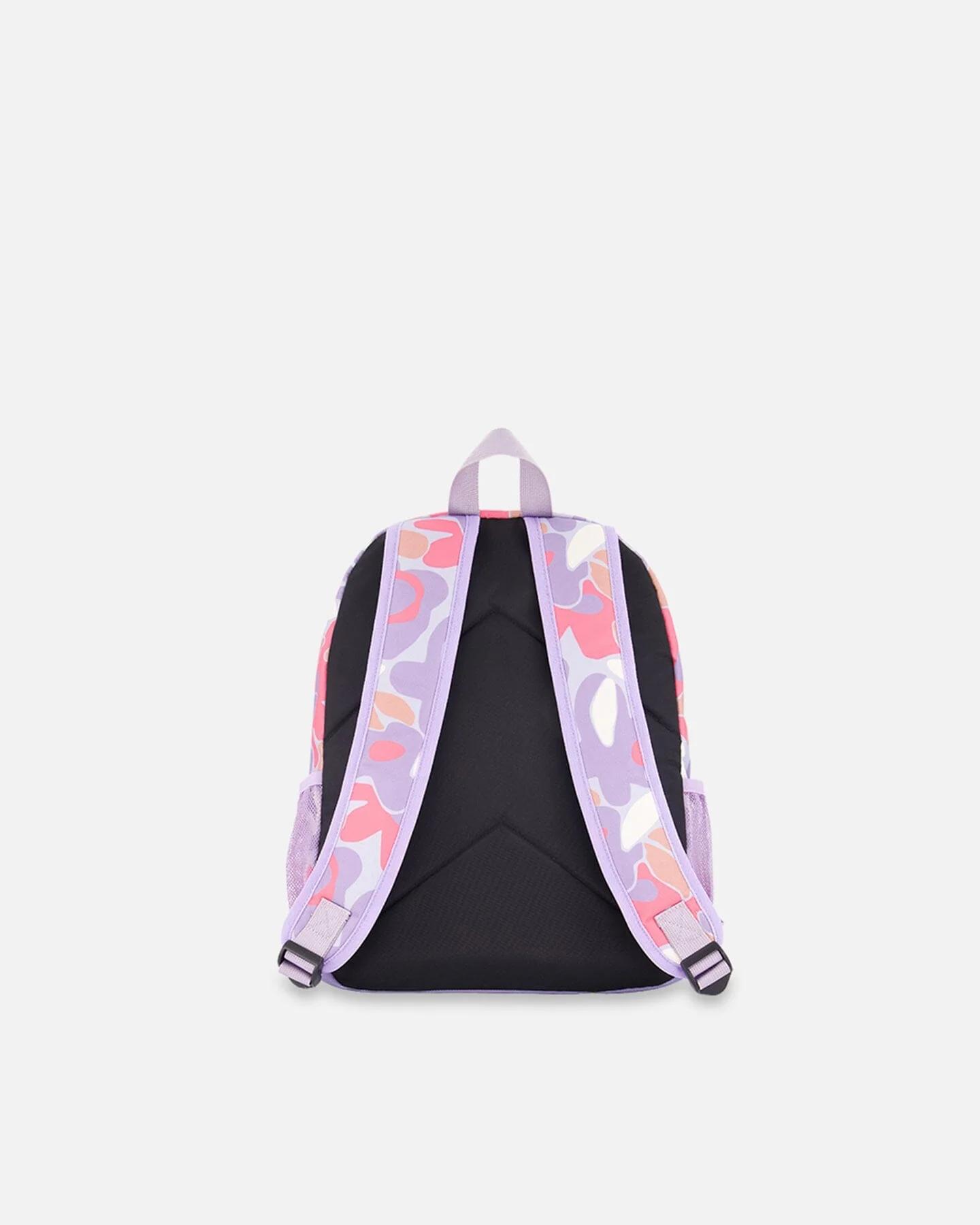 Little Kids Backpack Lilac Retro Flower Print - Deux par Deux