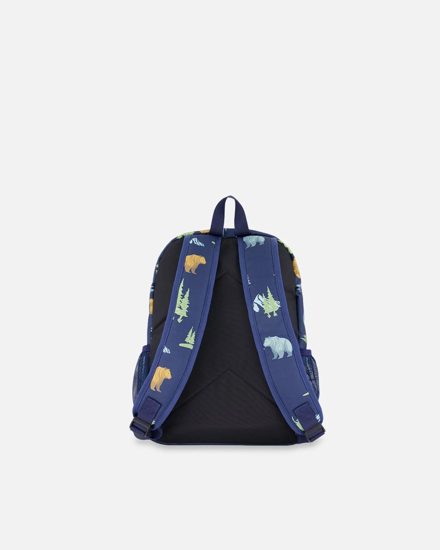 Little Kids Backpack Navy Animal Print - Deux par Deux