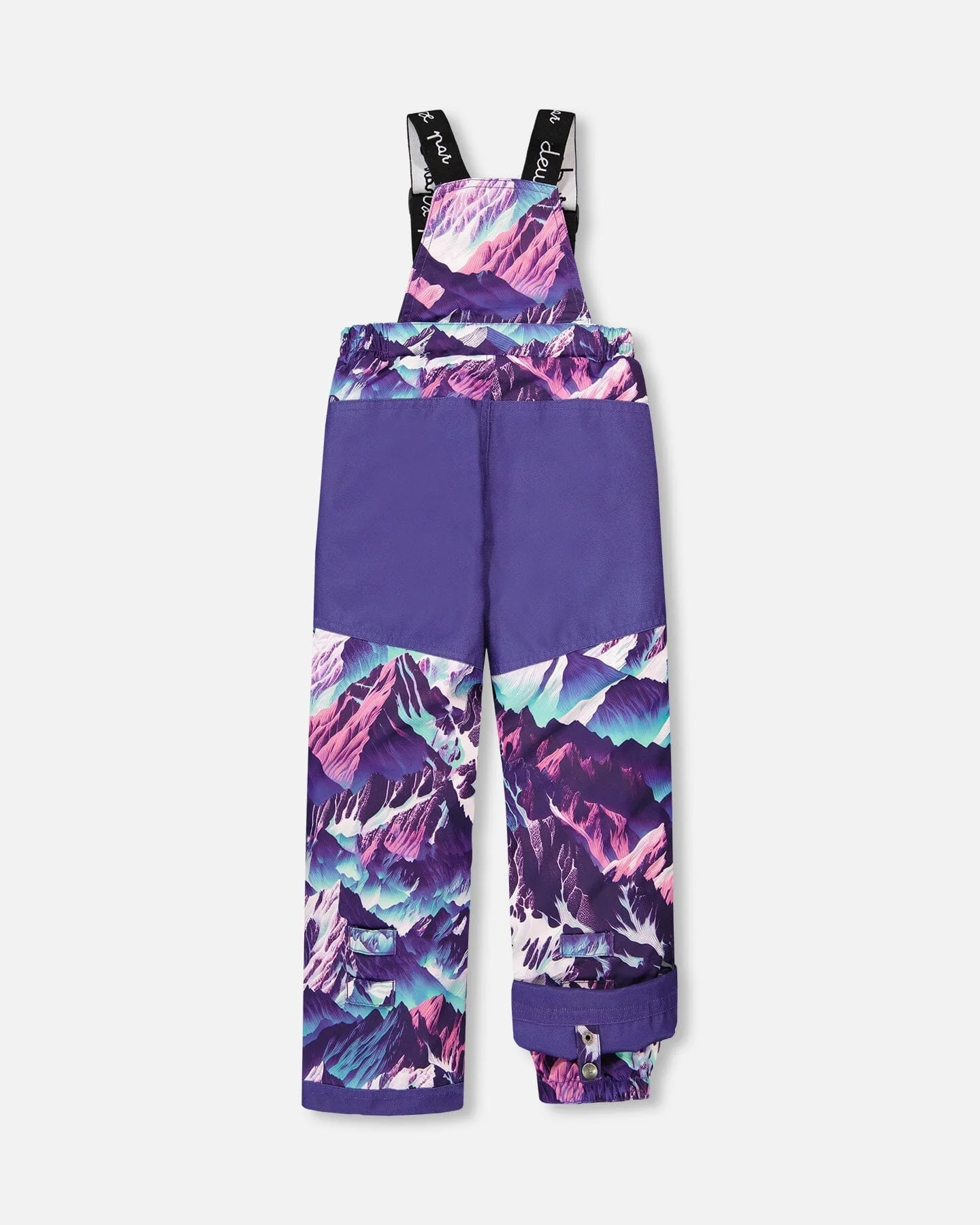Two-Piece Play Snowsuit Purple Mountain Print - Deux par Deux