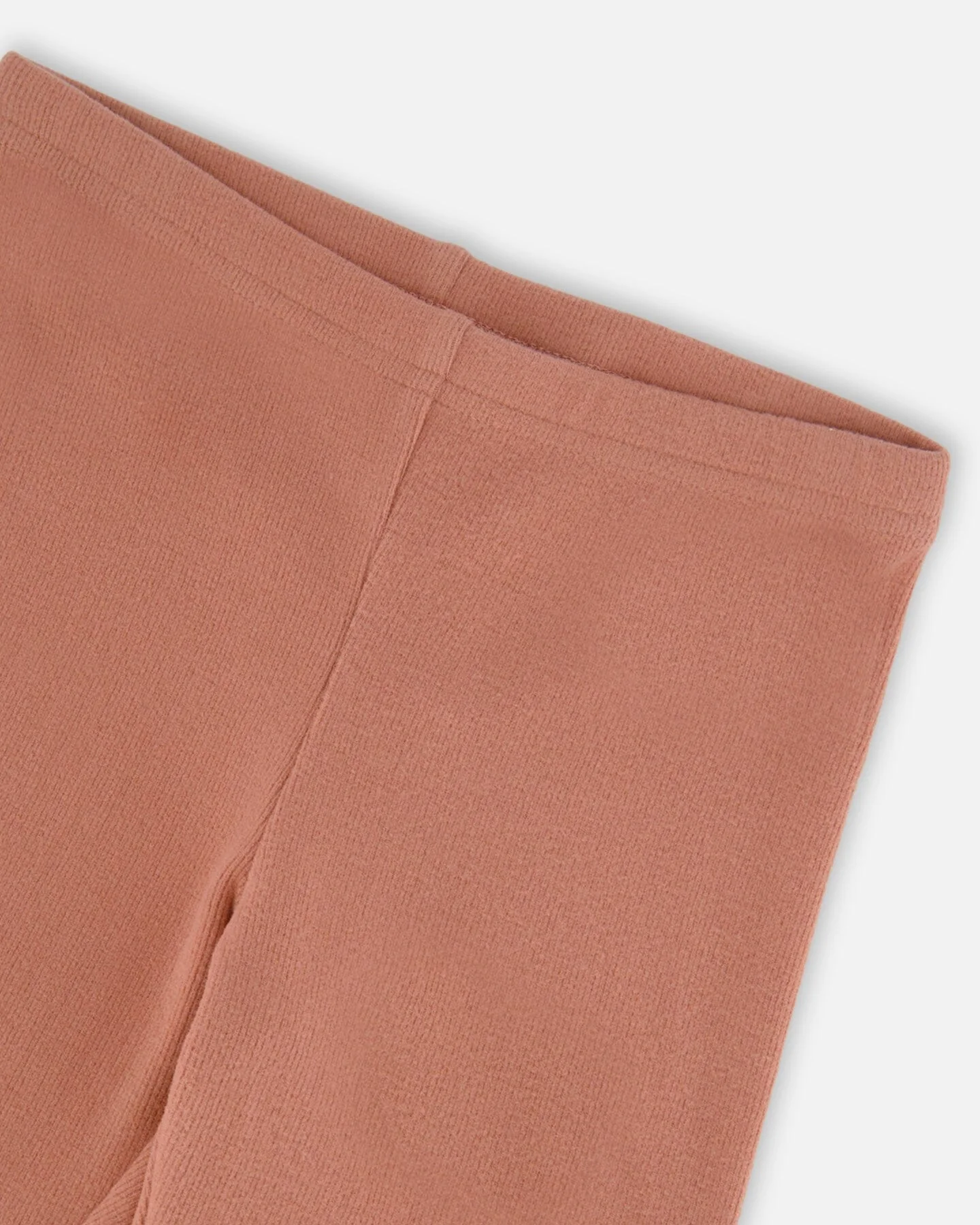 Super Soft Ribbed Leggings Dusty Pink - Deux par Deux