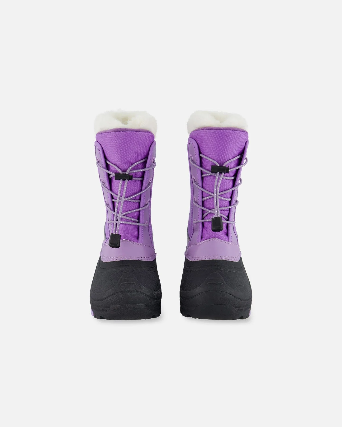 Winter Boots Lavender With Removable Liner - Deux par Deux