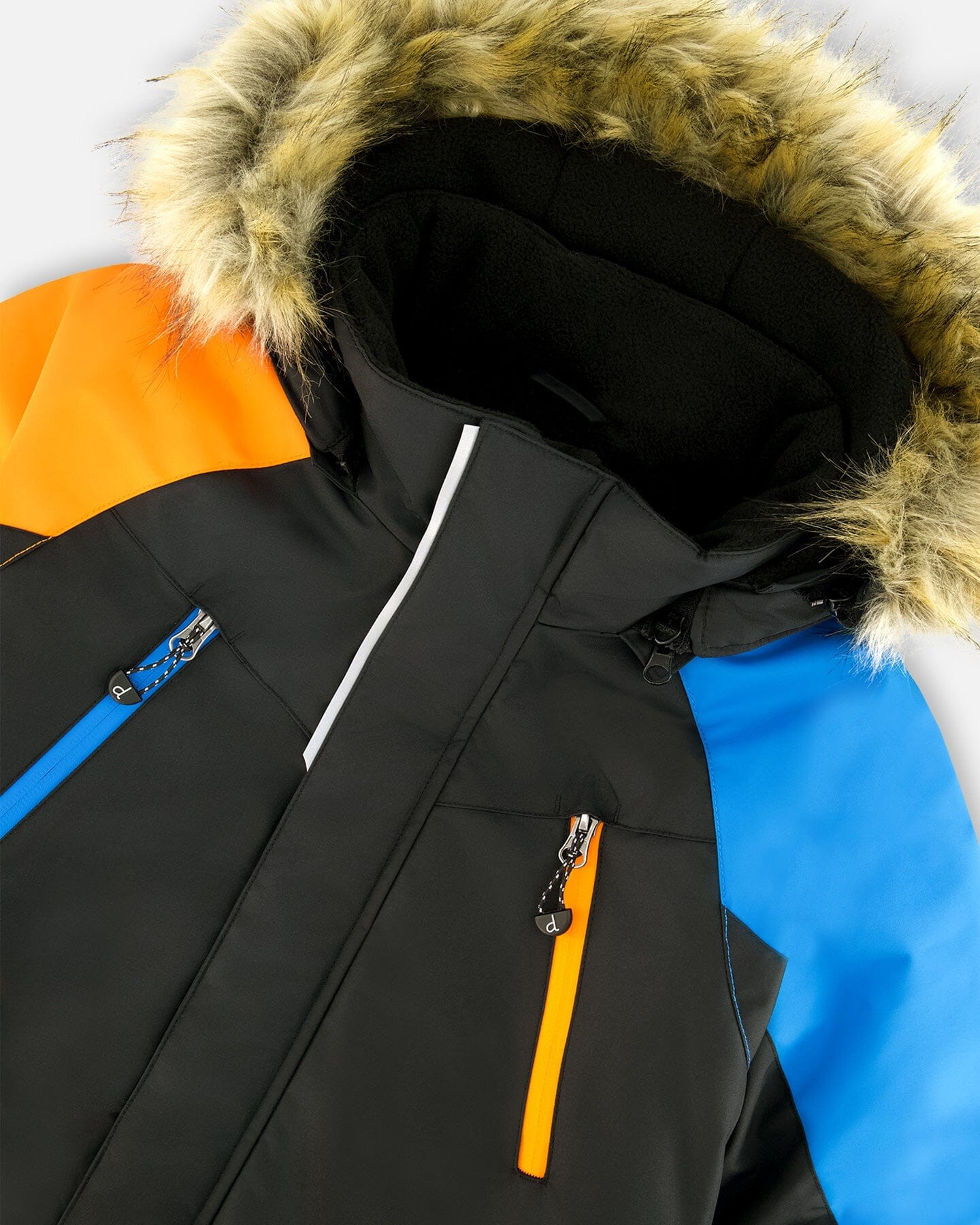 Two-Piece Play Snowsuit Robot Dinosaur Print - Deux par Deux