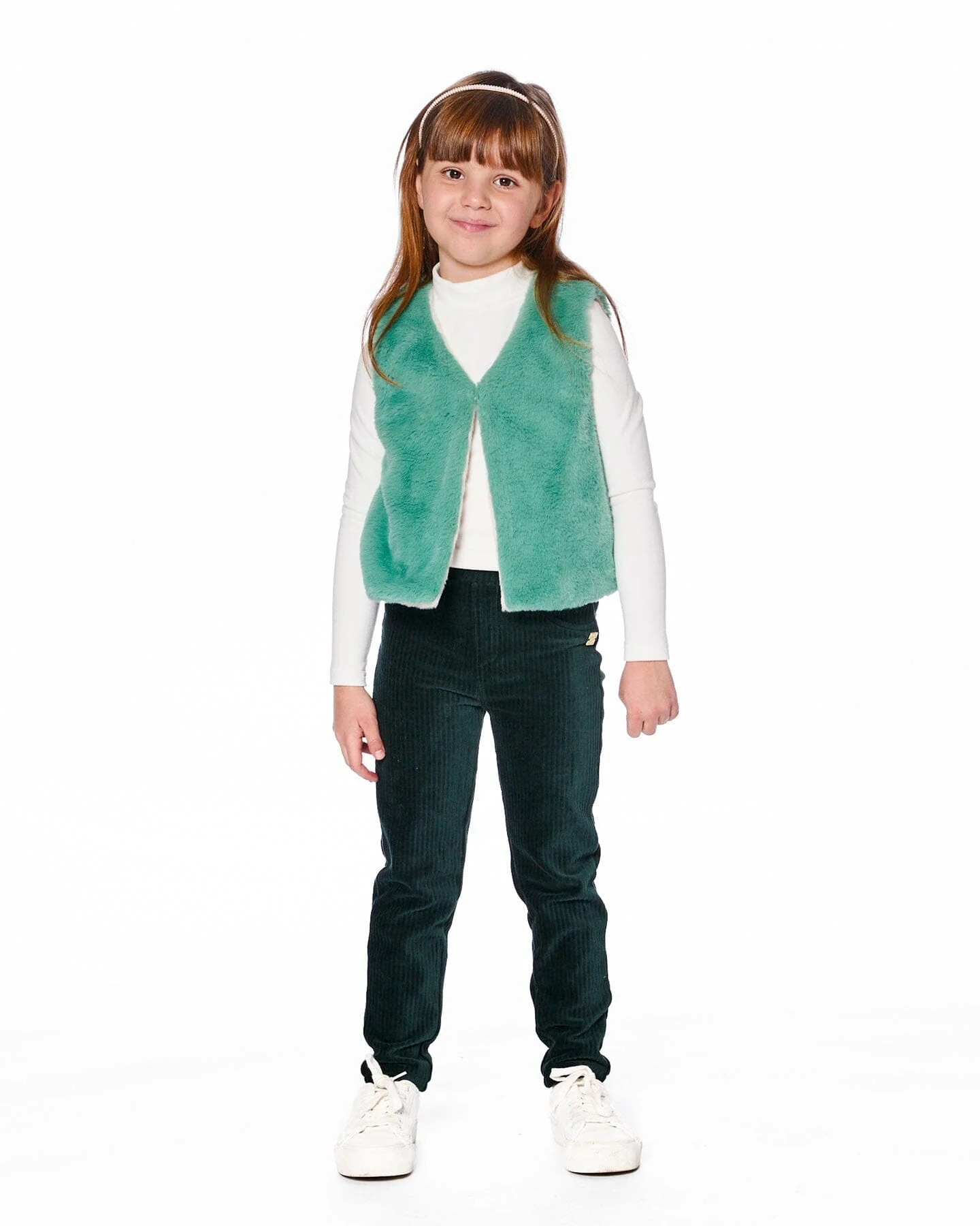 Reversible Faux Fur Vest - Deux par Deux