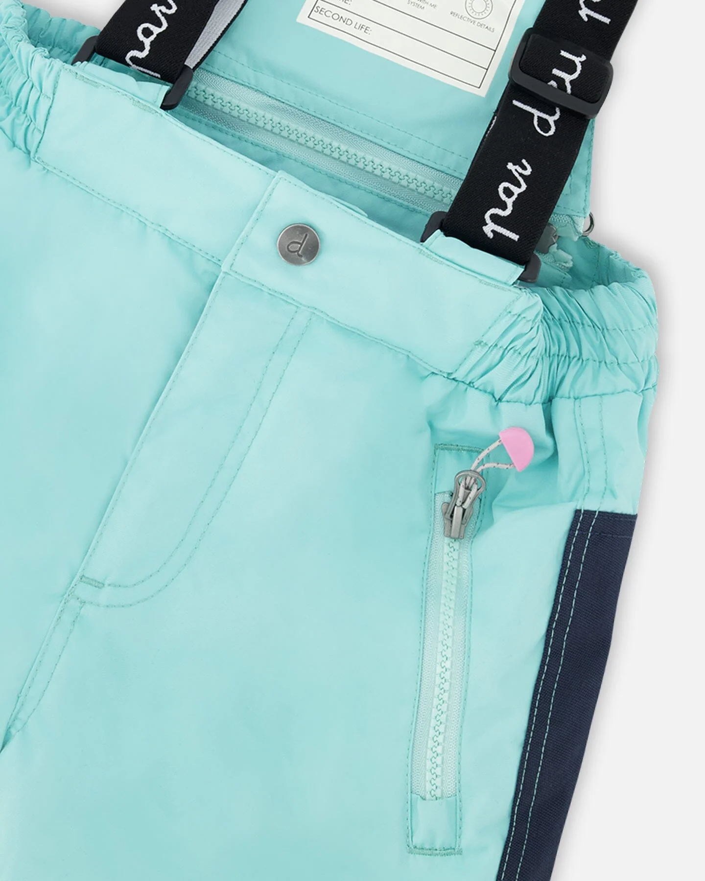 Two-Piece Play Snowsuit Turquoise Blue - Deux par Deux