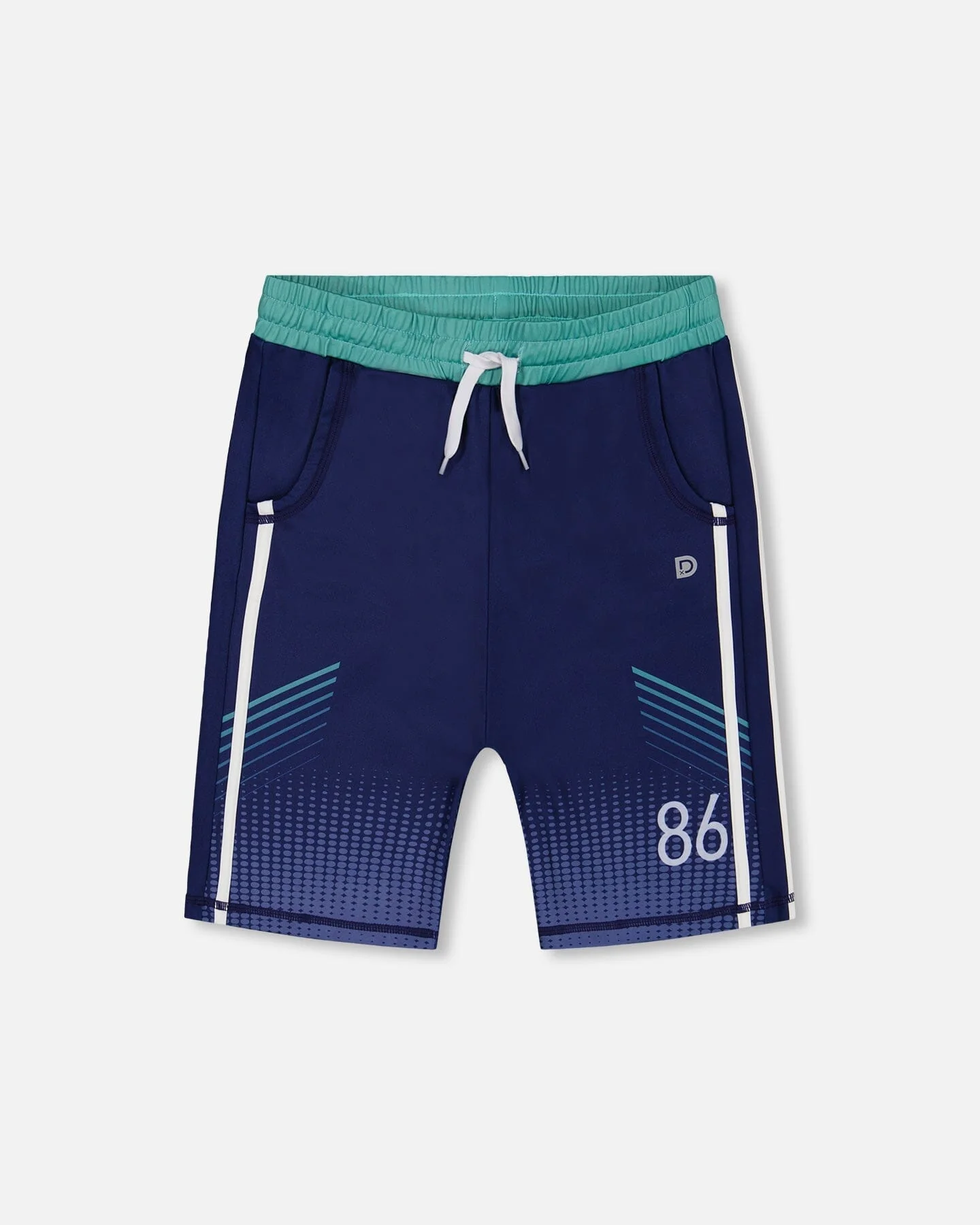 Athletic Shorts Blue - Deux par Deux