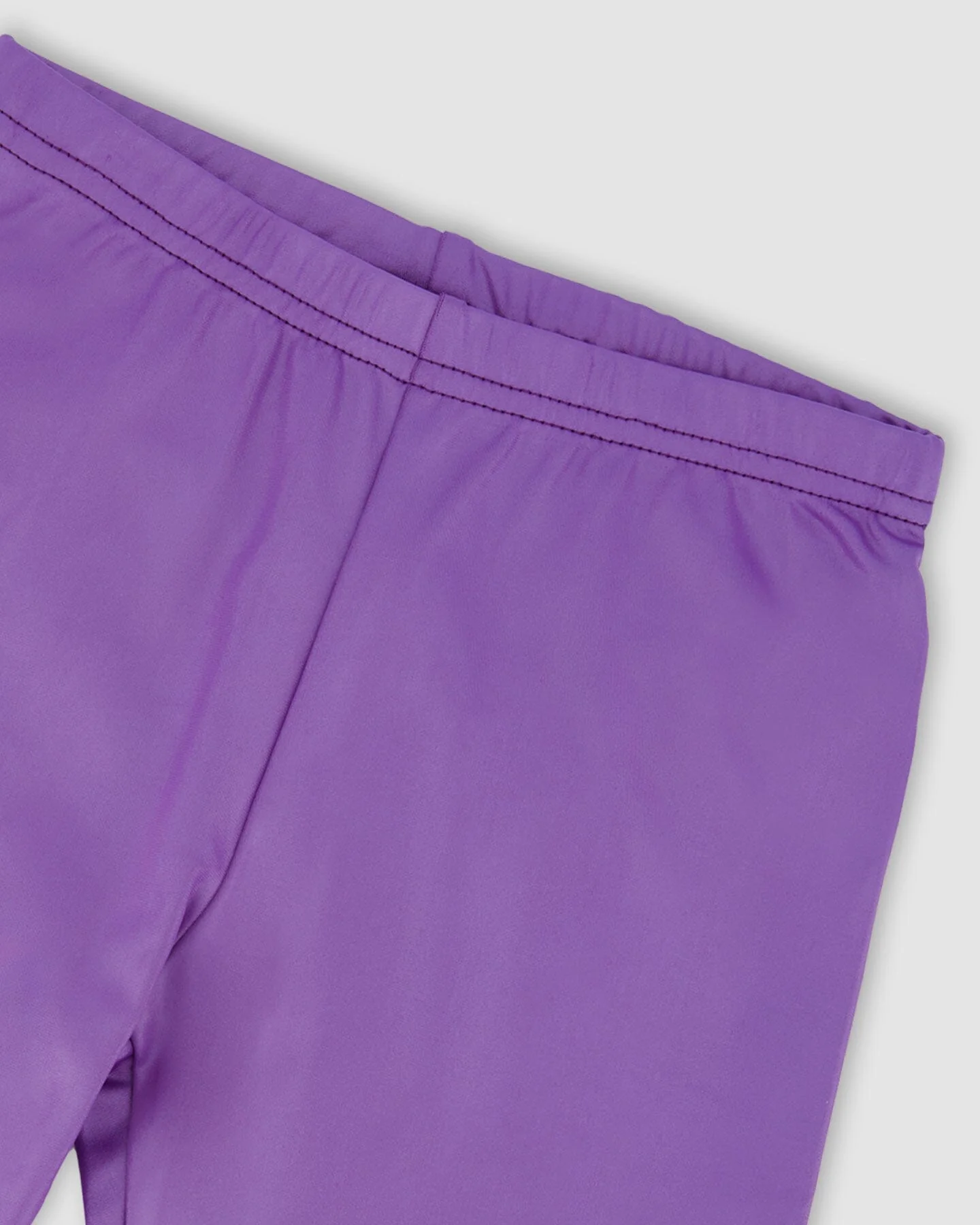 Shiny Stretch Leggings Purple - Deux par Deux