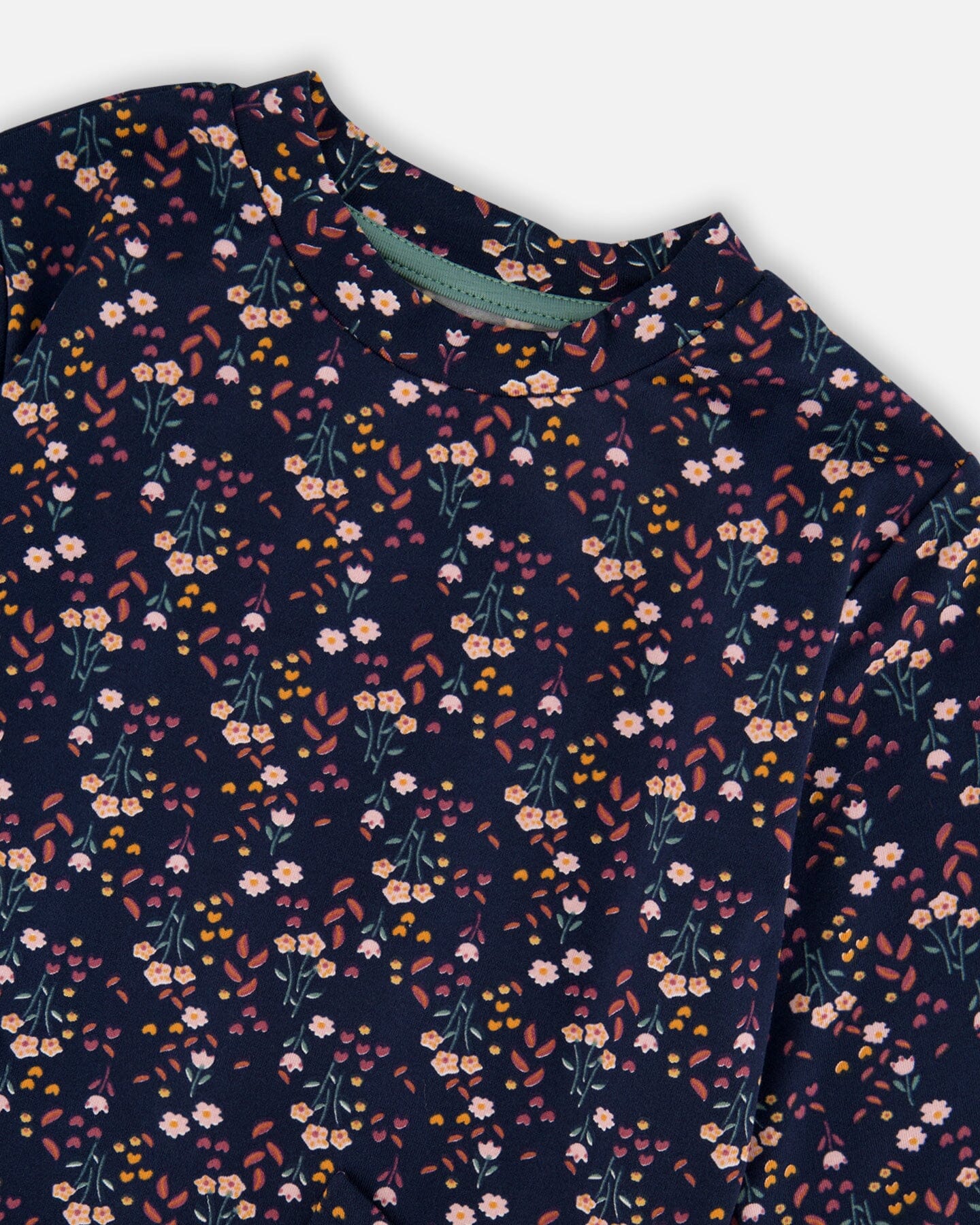 Tunic And Leggings Set Navy Floral - Deux par Deux