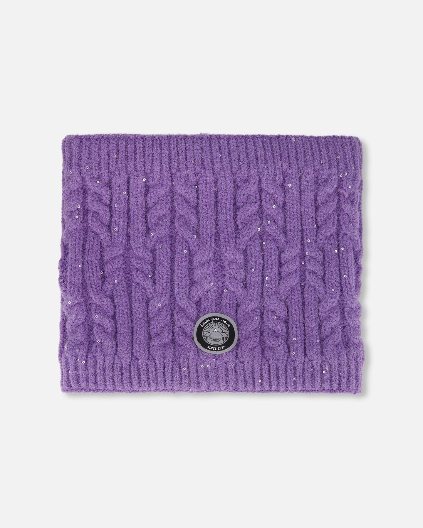 Lined Winter Neckwarmer Lavender - Deux par Deux