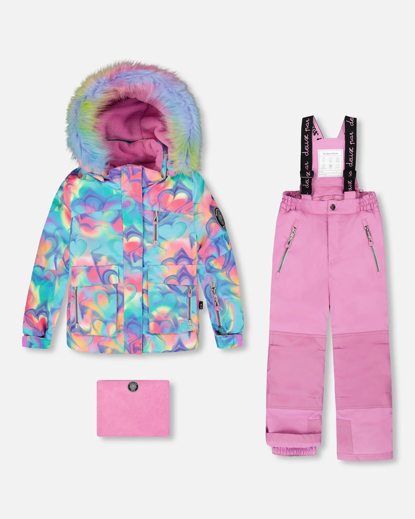Two-Piece Play Snowsuit Purple - Deux par Deux