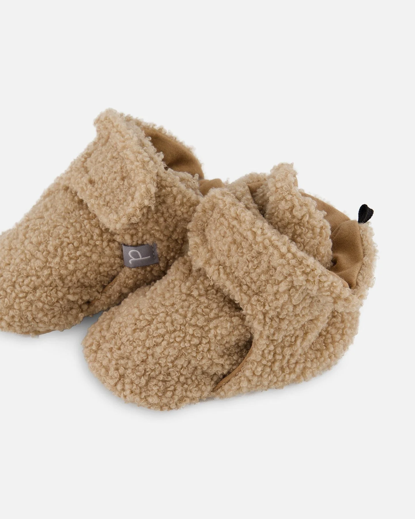 Sherpa Slippers Brown - Deux par Deux