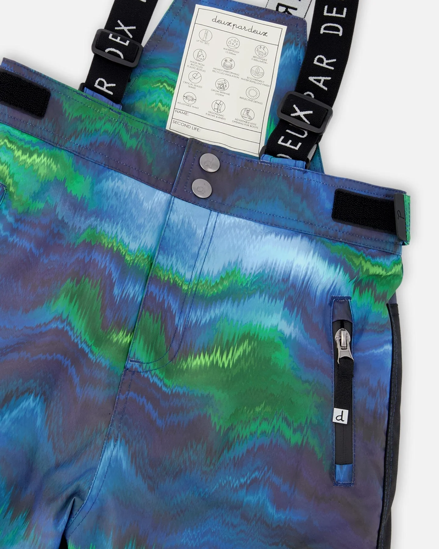 Two-Piece Teknik Snowsuit Aurora Borealis - Deux par Deux