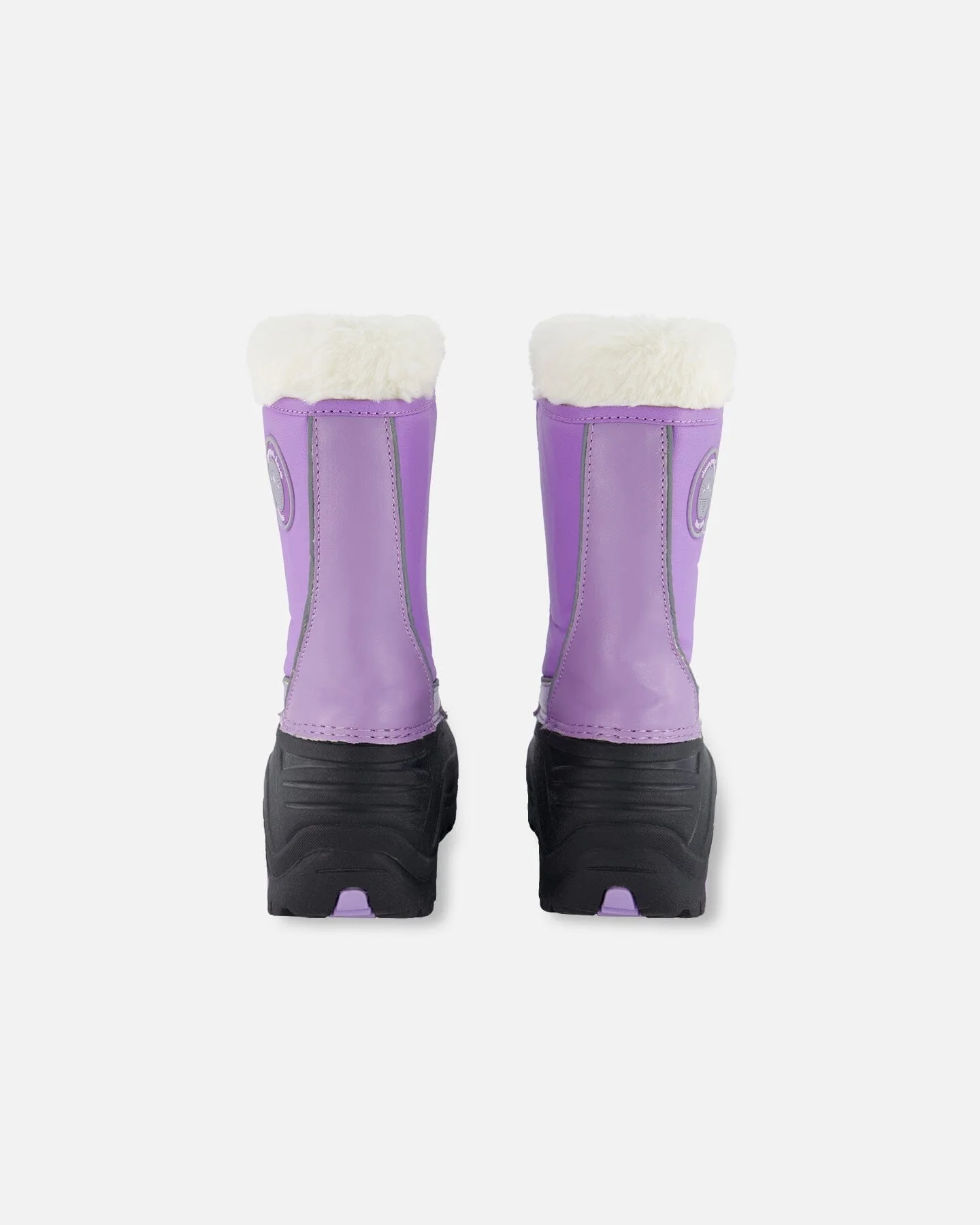 Winter Boots Lavender With Removable Liner - Deux par Deux