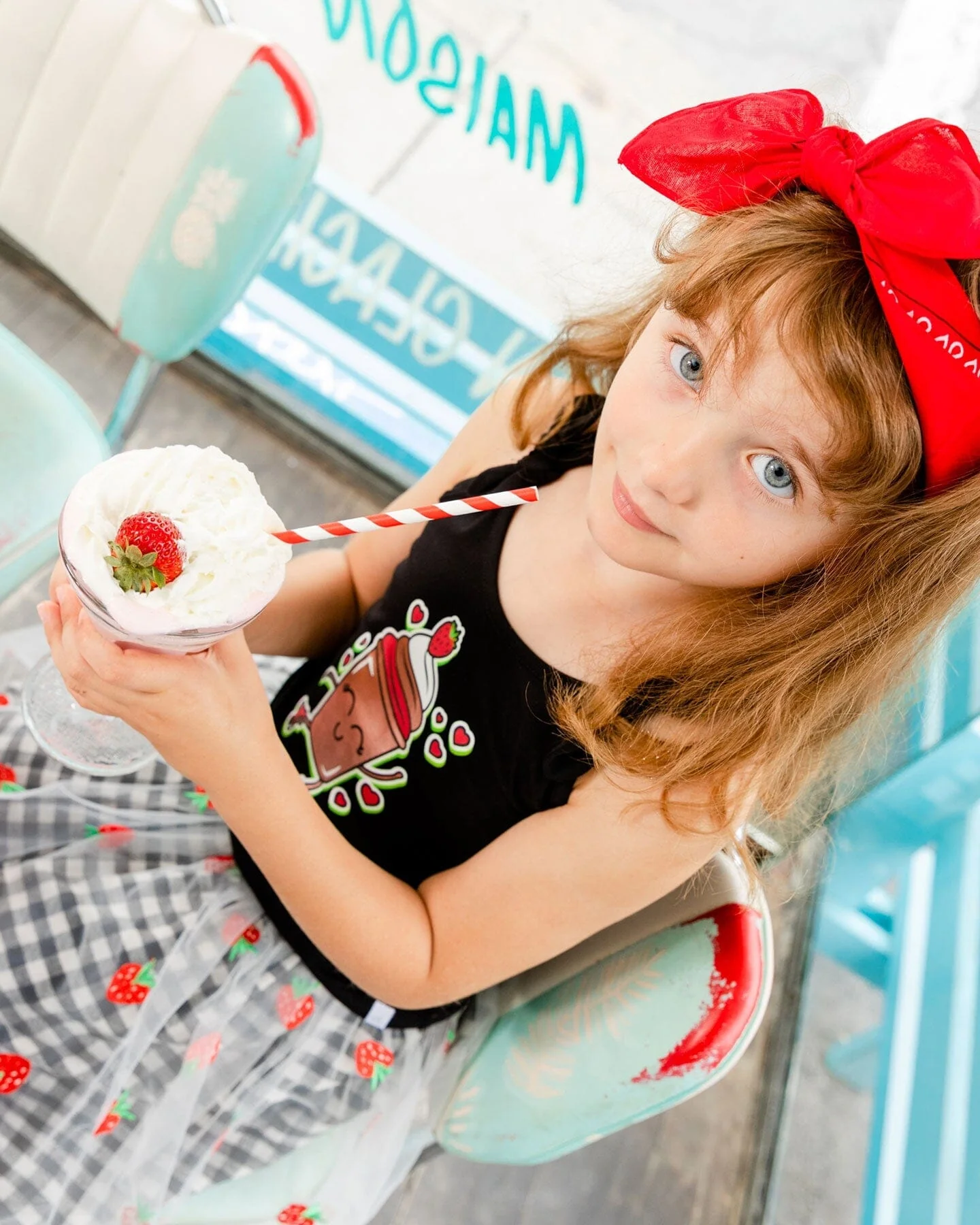 Organic Cotton Tank Top With Knot Black - Deux par Deux